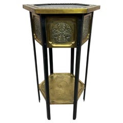 Six legged jugendstil plant stand