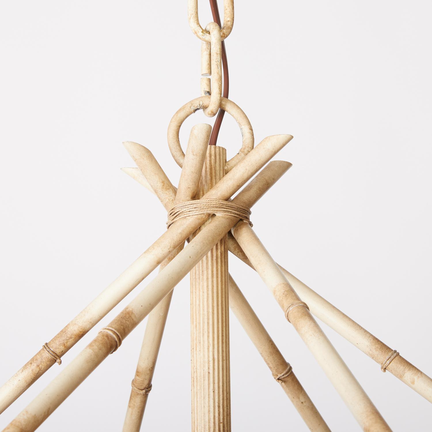 bamboo chandalier