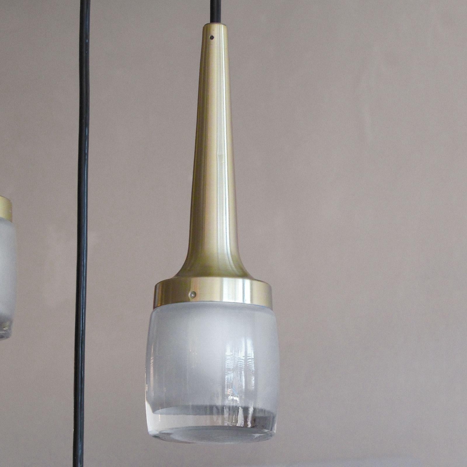 Allemand Luminaire suspendu à six lumières par Staff of Germany, 1970 en vente