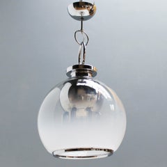 Six-Light Murano Glass Chandelier
