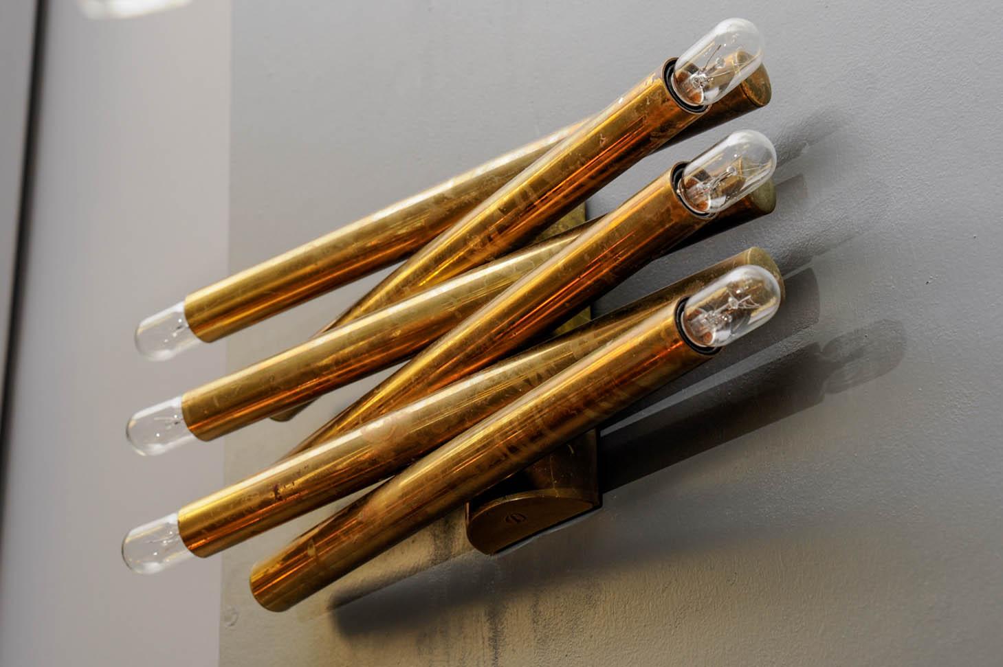 Italian Six Lights Wall Sconce by Sciolari