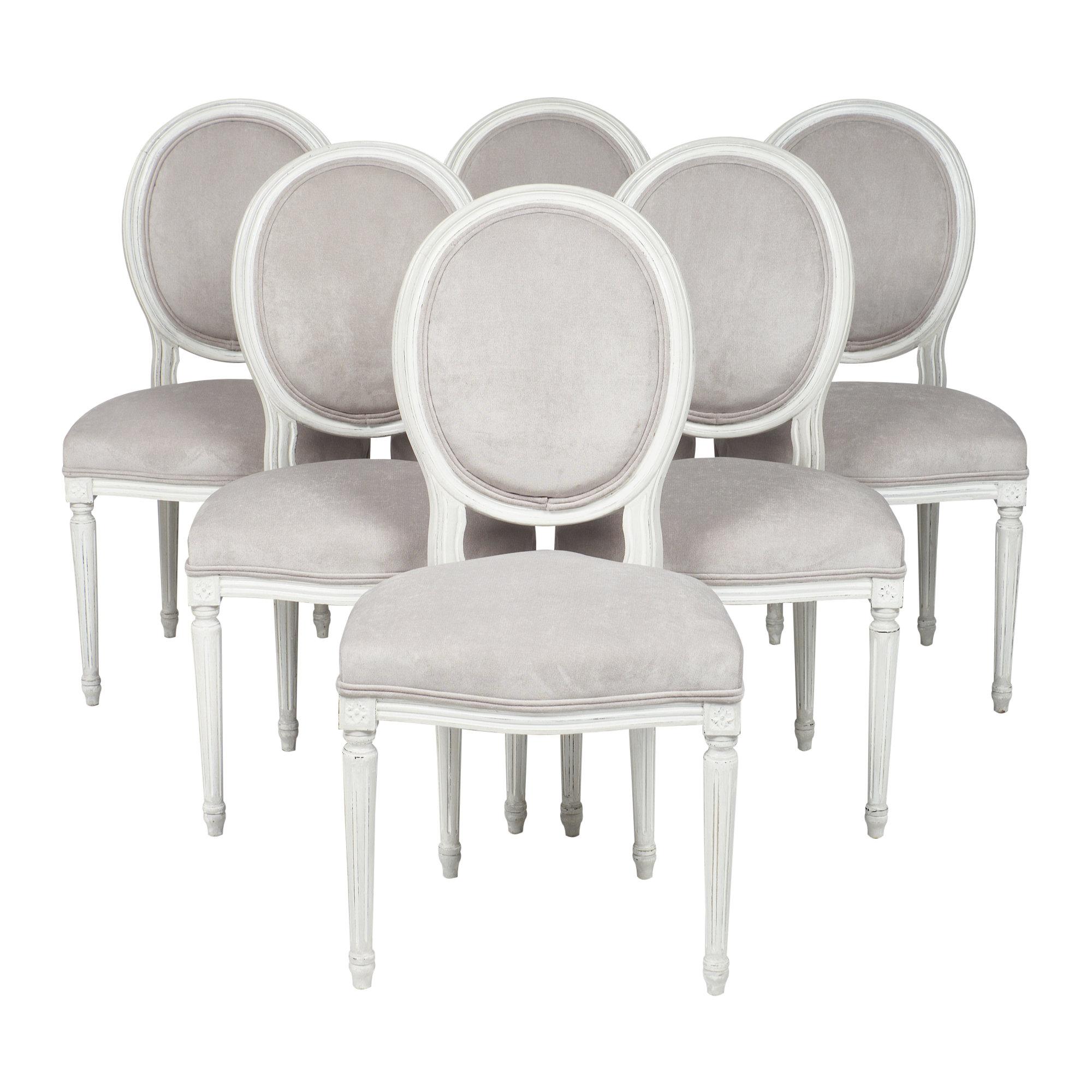 Six Louis XVI Dining Chairs