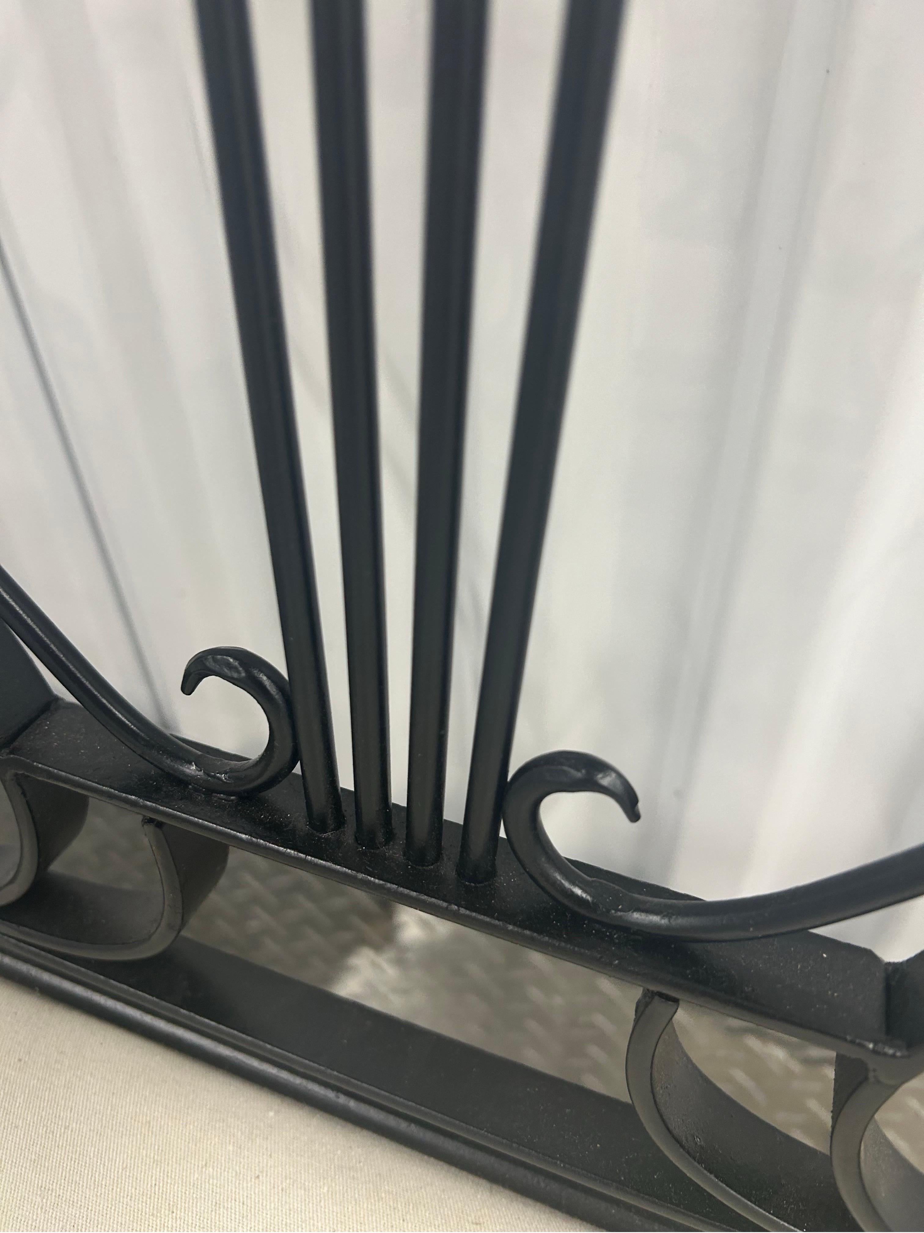 Six Lyre back chairs with brass swan heads and paw feet For Sale 1