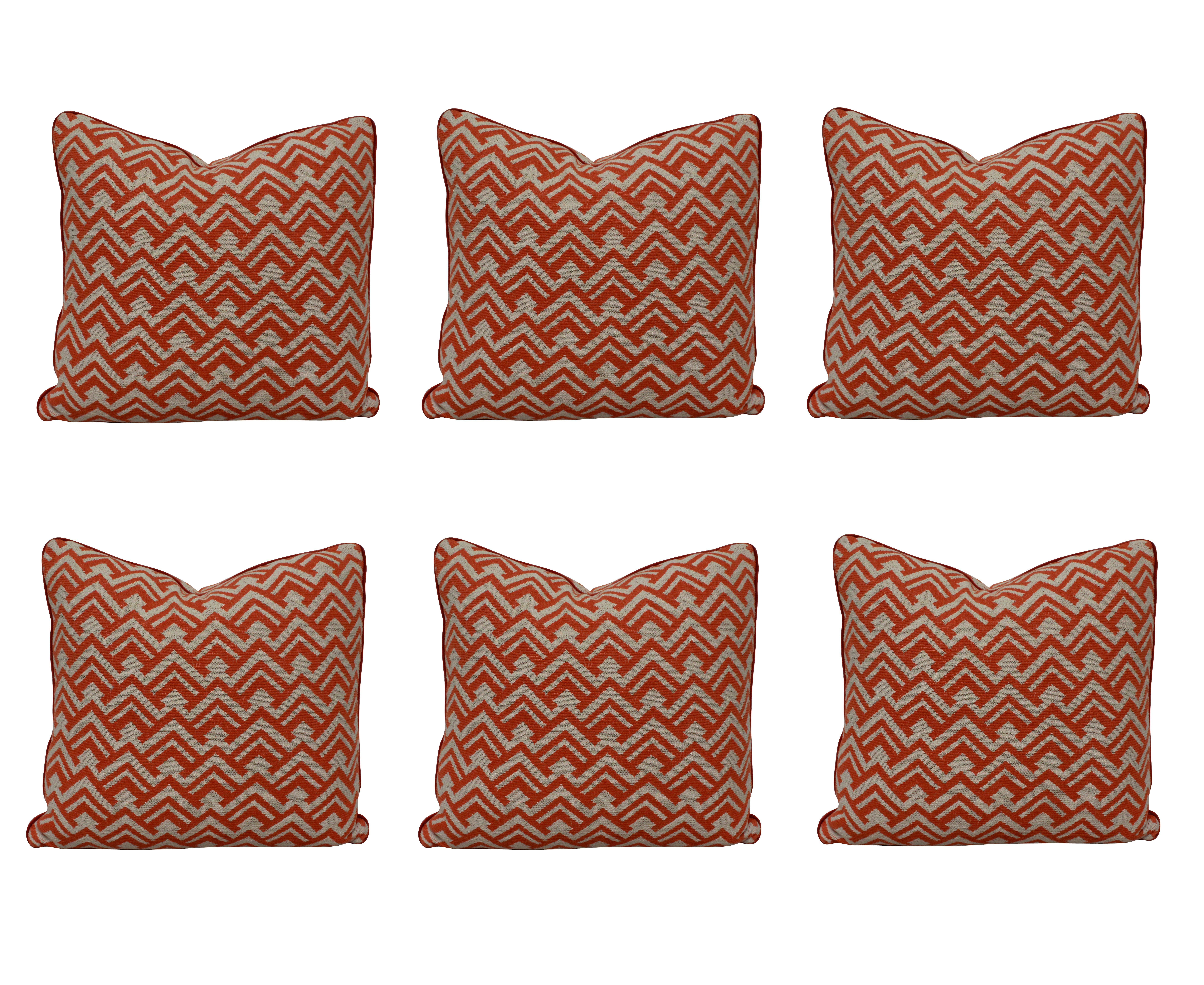 Contemporary Six Manuel Canovas Bespoke Cushions