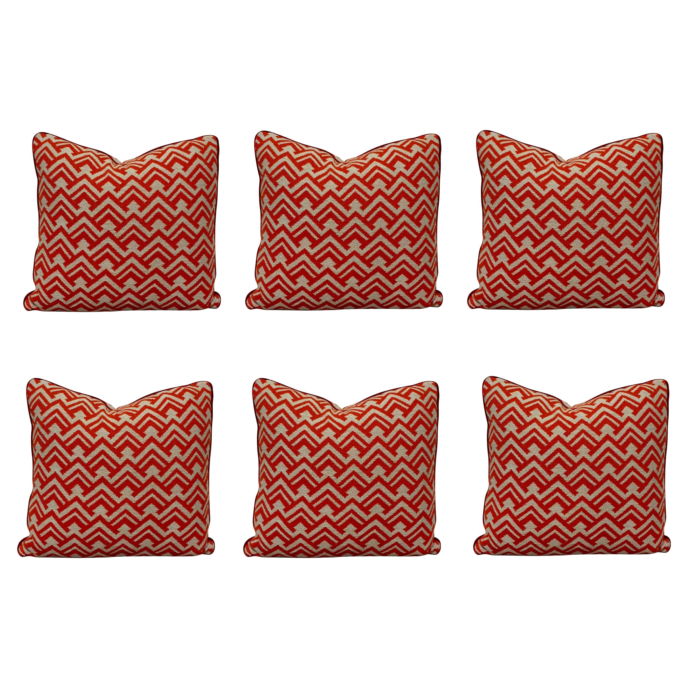 Six Manuel Canovas Bespoke Cushions