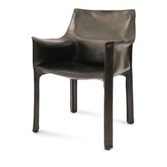 Six Mario Bellini Cab 413 Armchairs