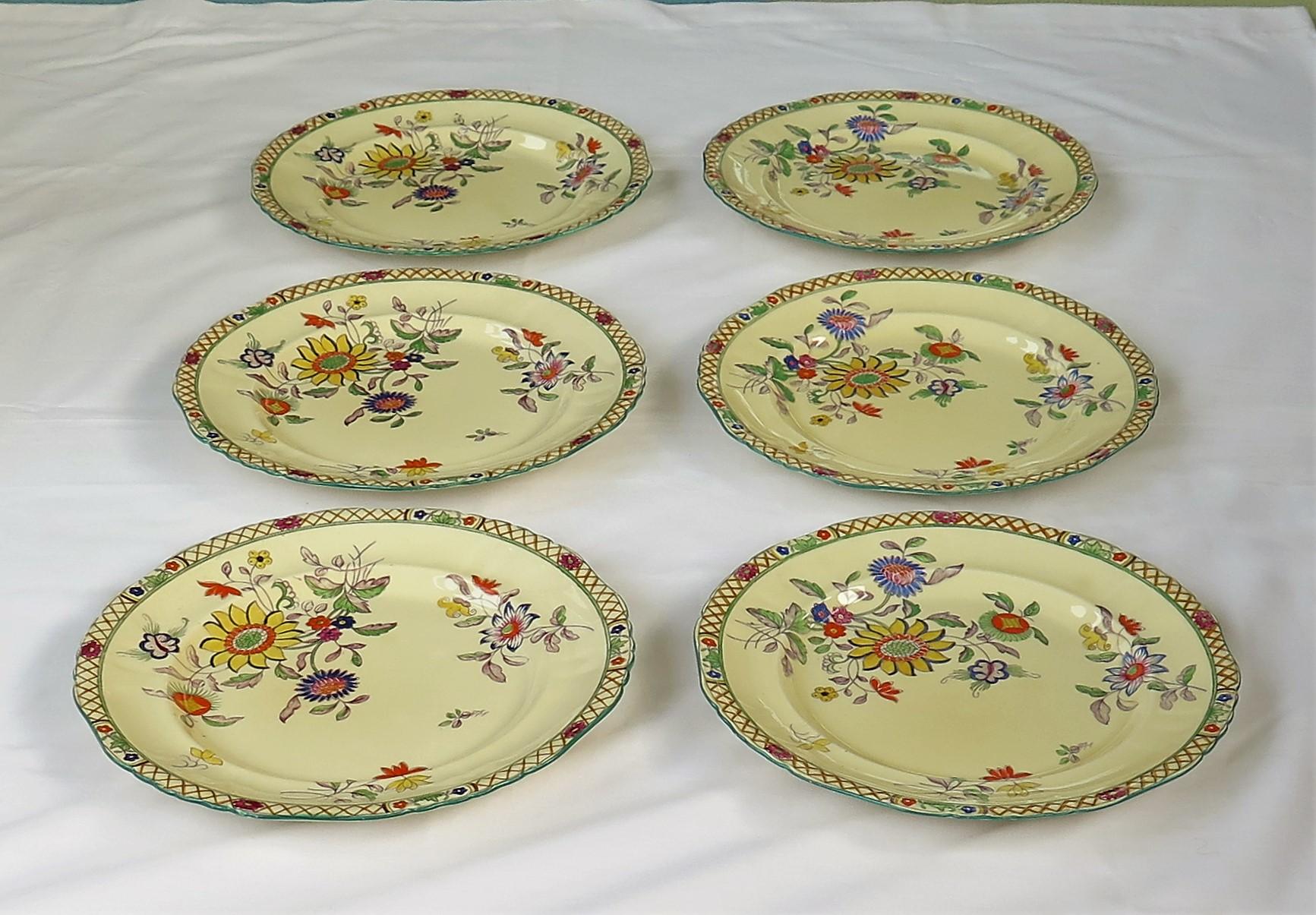 art nouveau dinnerware