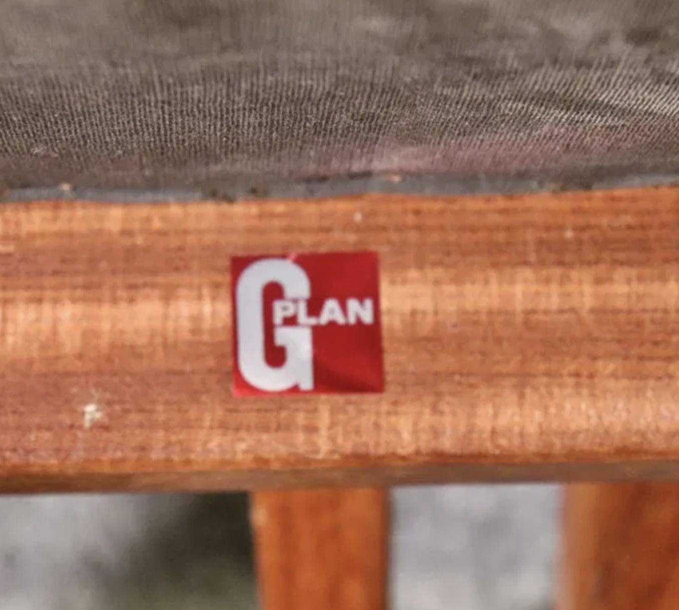 Mid-Century Modern Six Mid-Century Chairs by G-Plan For Sale