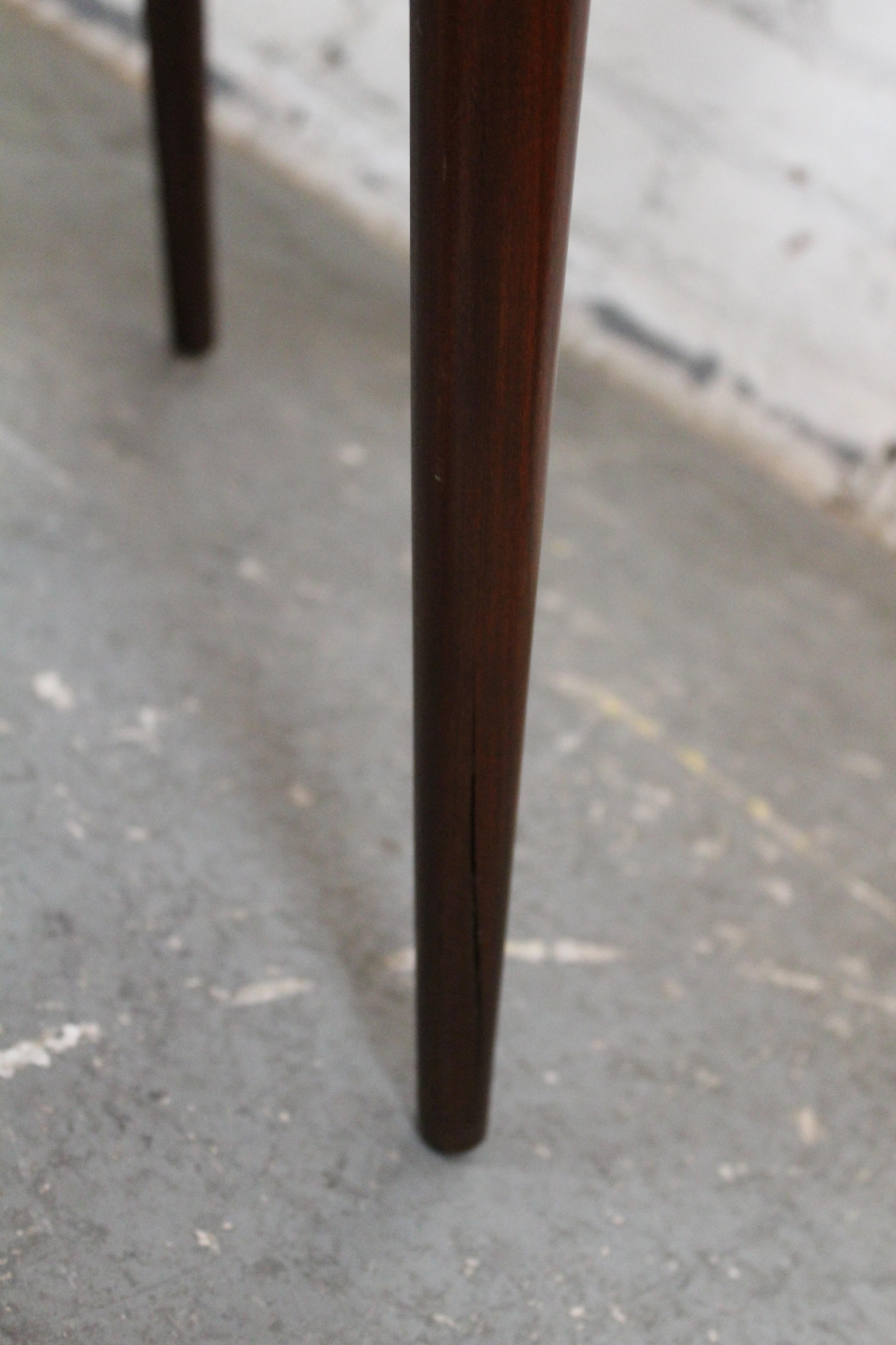 Six Mid-Century Compass Chairs by Luigi Vietti for Besana Italy For Sale 3