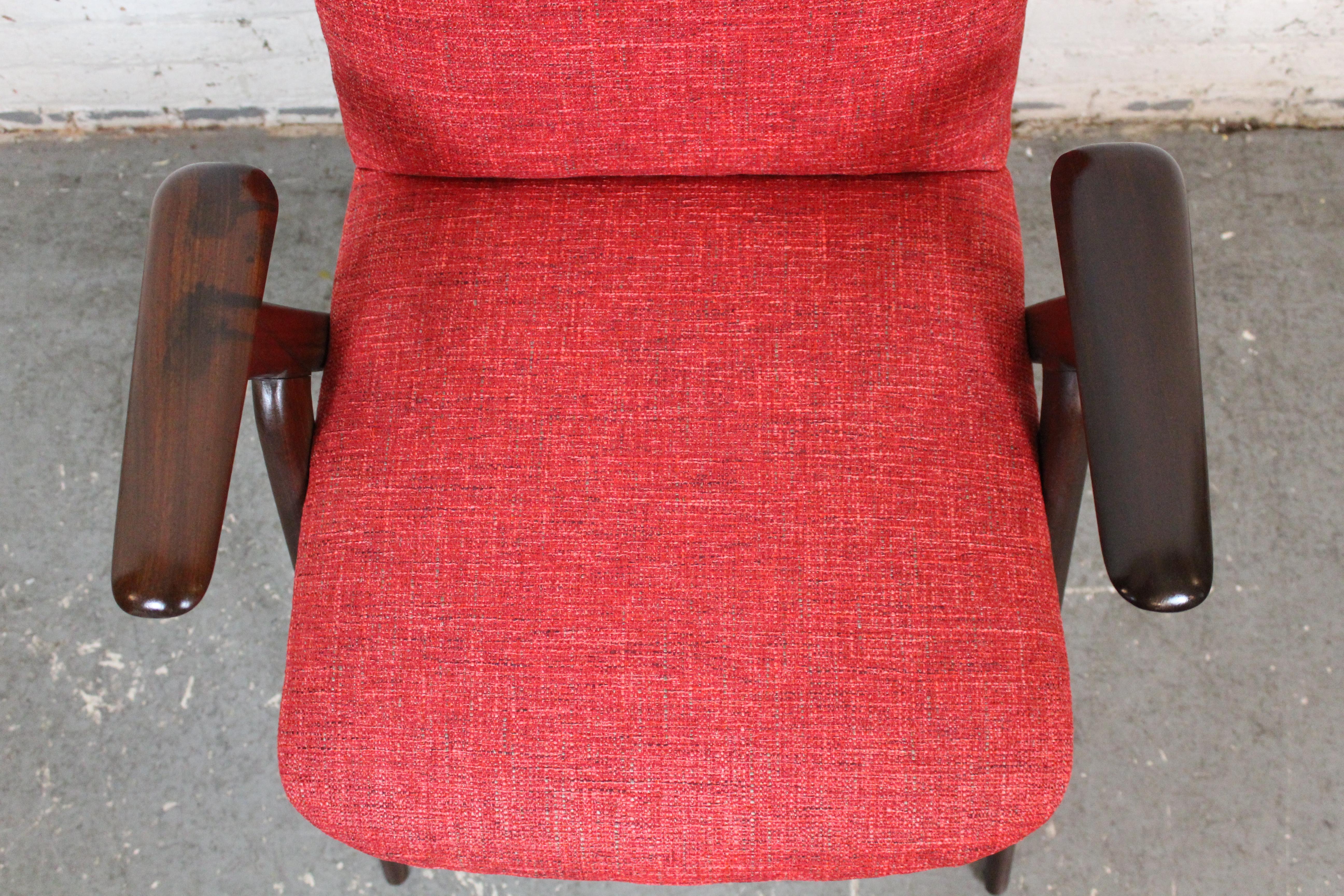 Six Mid-Century Compass Chairs by Luigi Vietti for Besana Italy For Sale 5