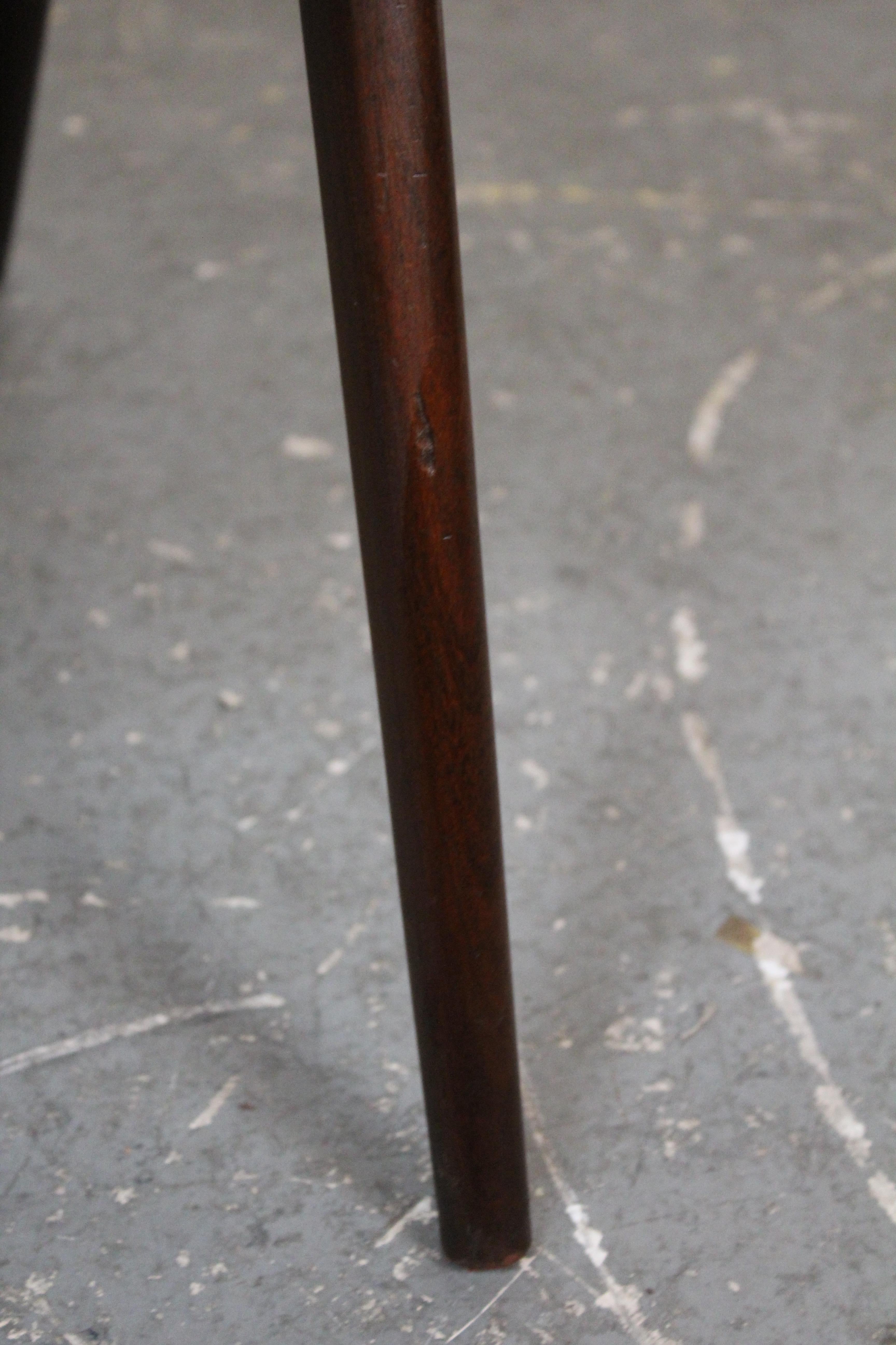 Six Mid-Century Compass Chairs by Luigi Vietti for Besana Italy For Sale 9