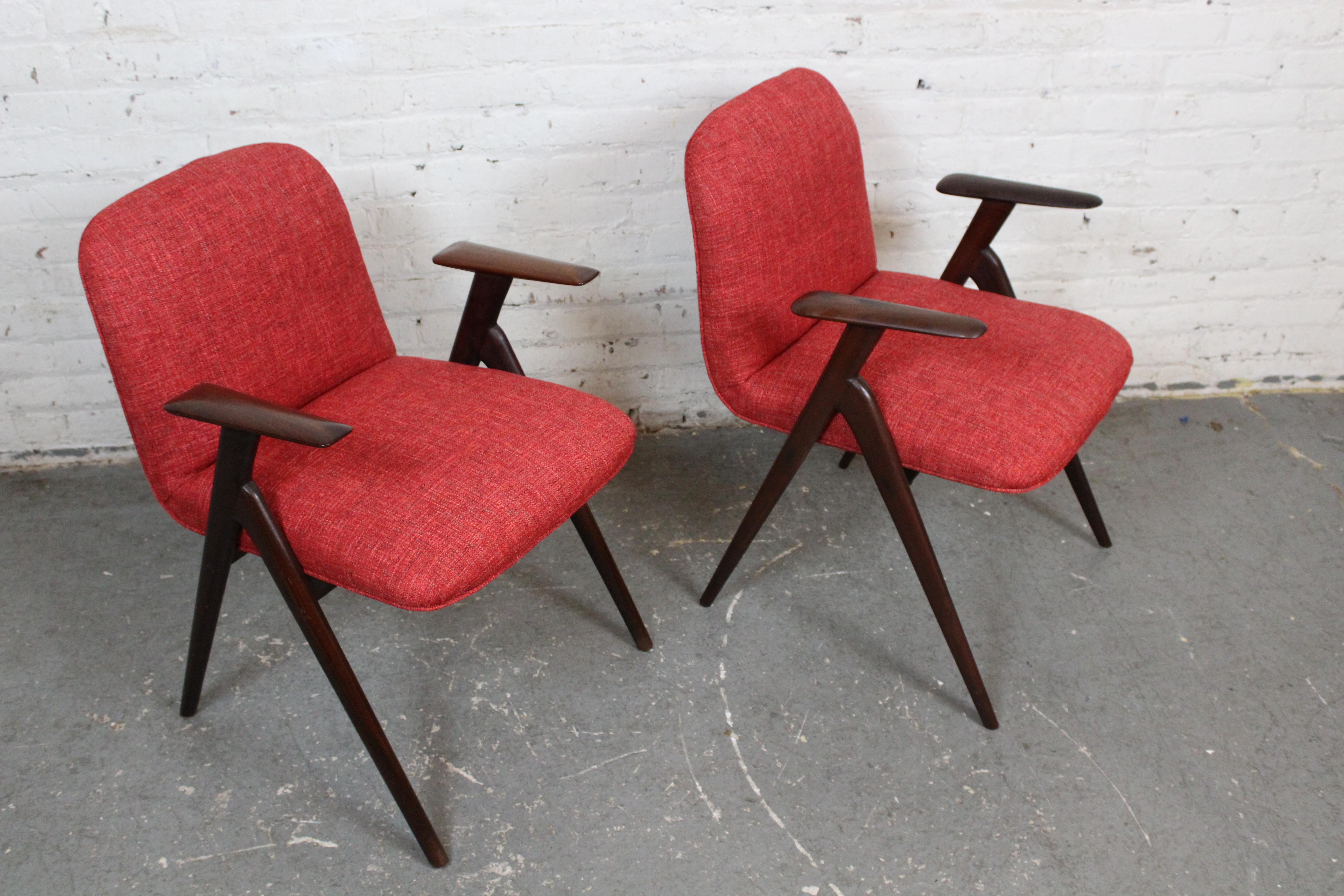 Six Mid-Century Compass Chairs by Luigi Vietti for Besana Italy For Sale 12