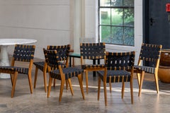 Six Mid Century Dining Chairs by Jens Risom for Vostra, 1950s