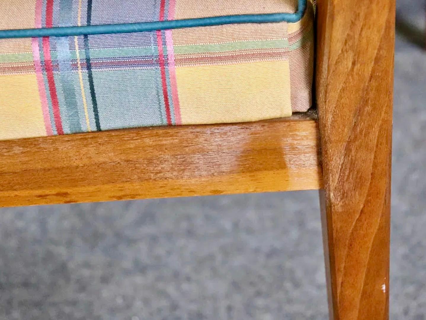 Sechs Mid-Century-Esszimmerstühle im Zustand „Gut“ im Angebot in Brooklyn, NY