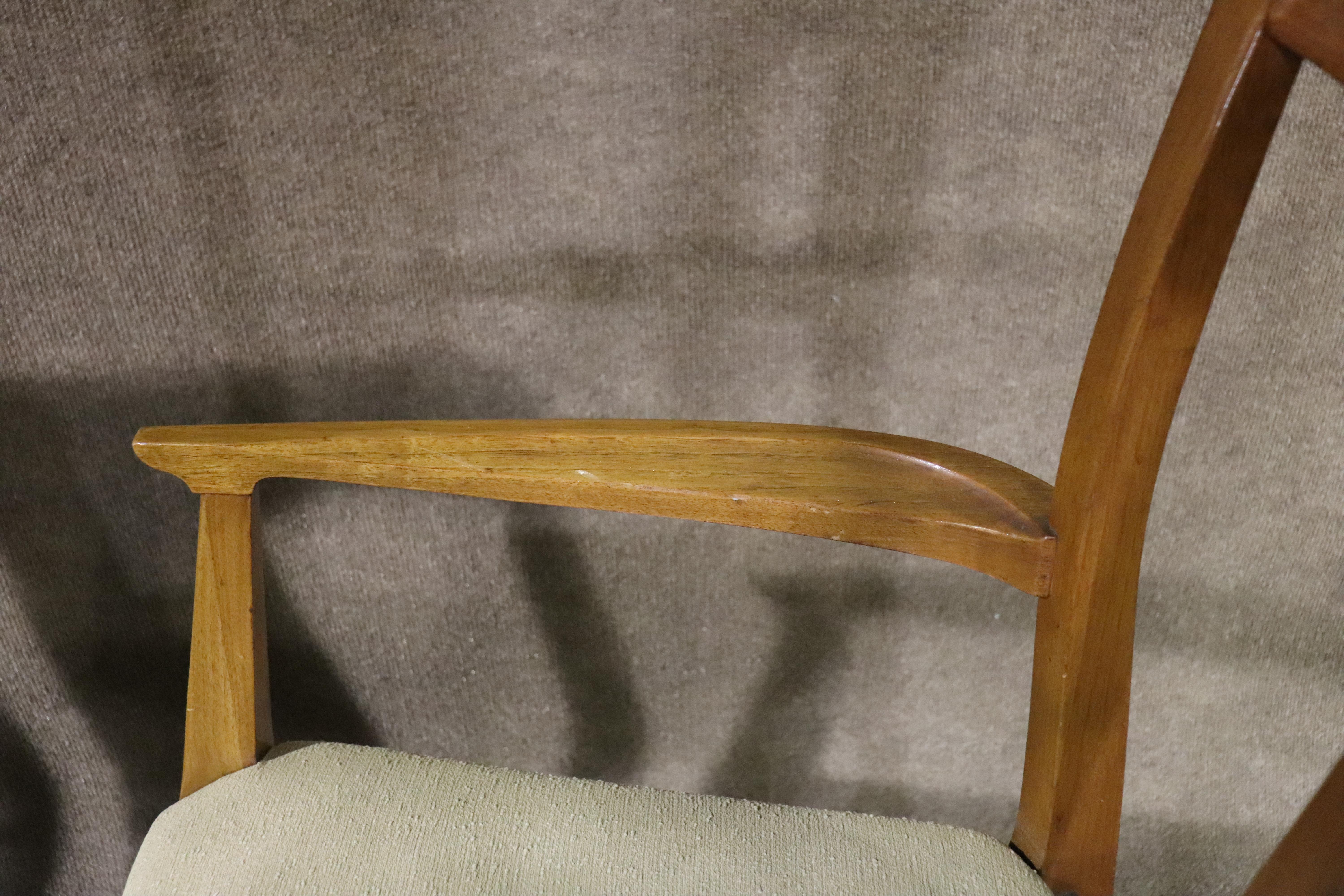 20th Century Six Mid-Century Dining Chairs For Sale