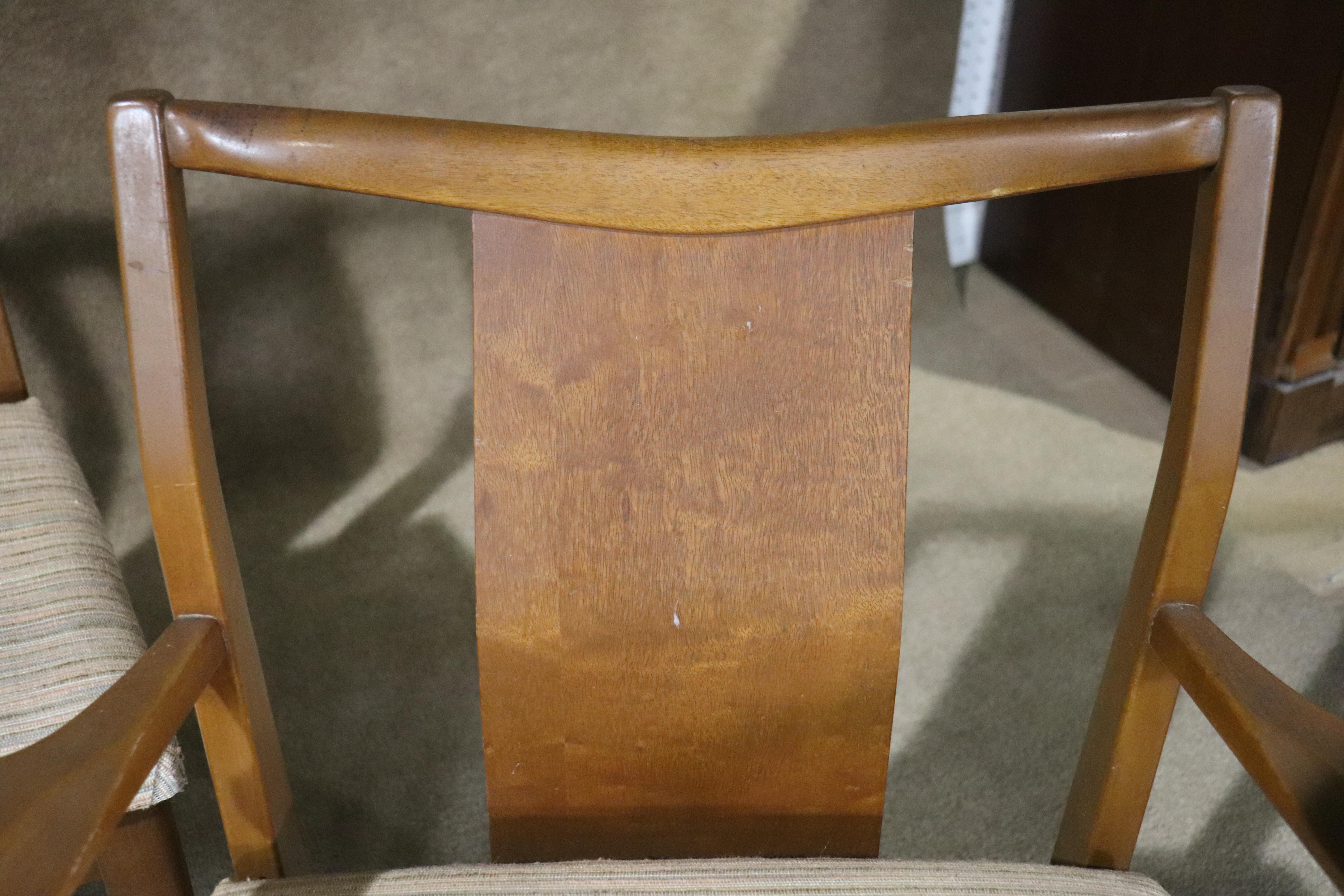 Six Mid-Century Dining Chairs For Sale 1