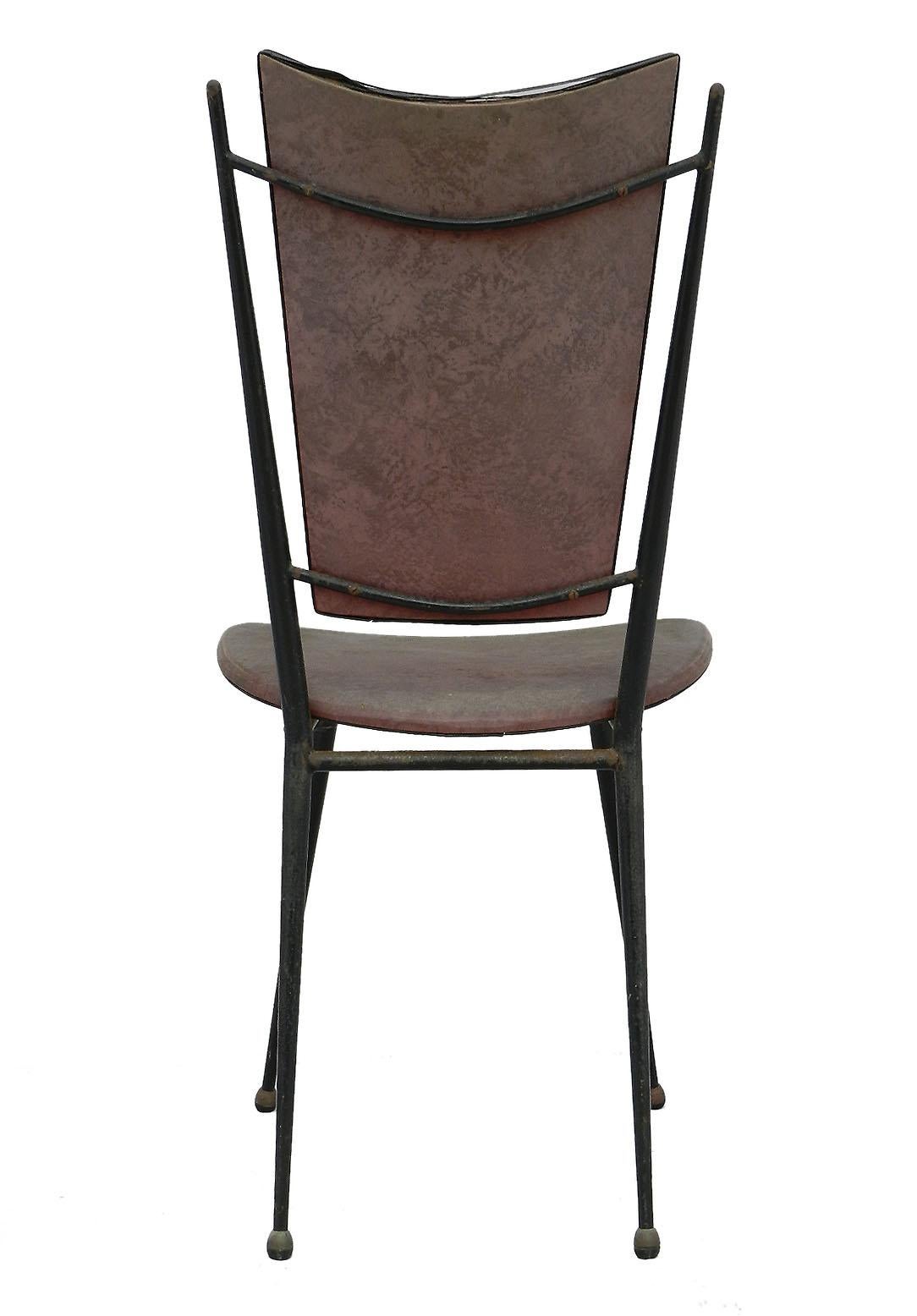 Mid-20th Century Six Midcentury Dining Chairs French to Restore Recover and Customize