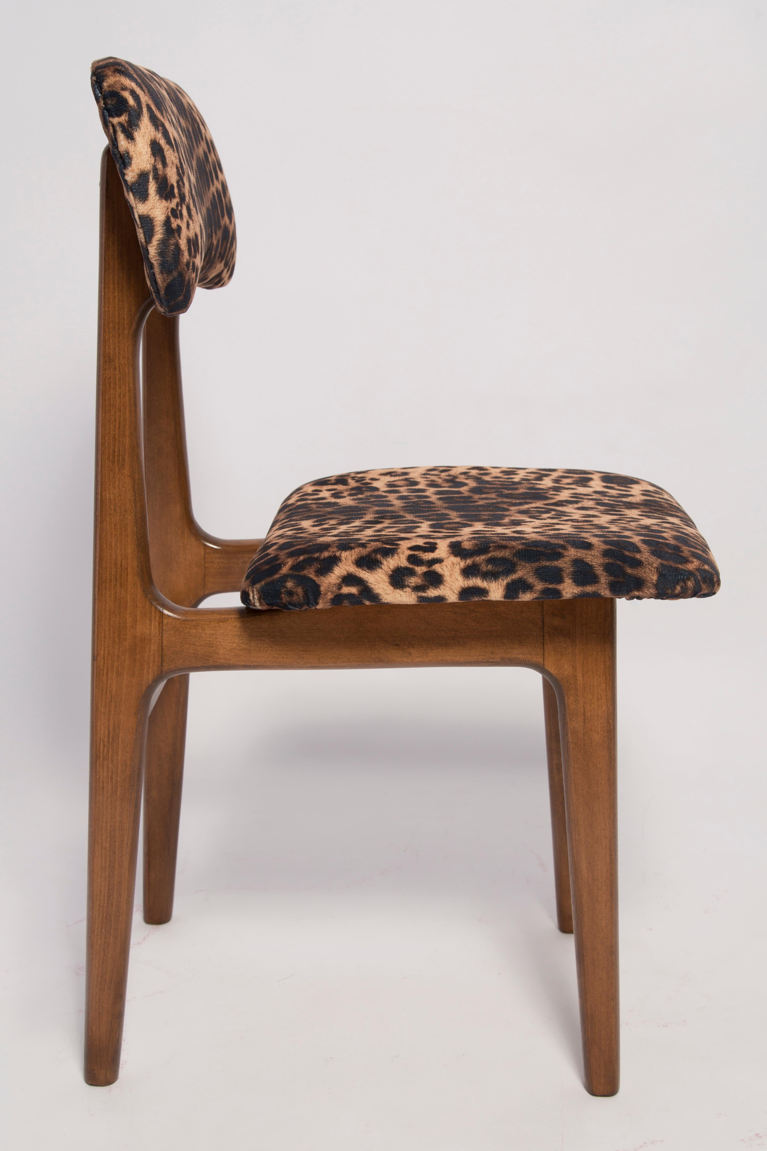leopard print dining chairs