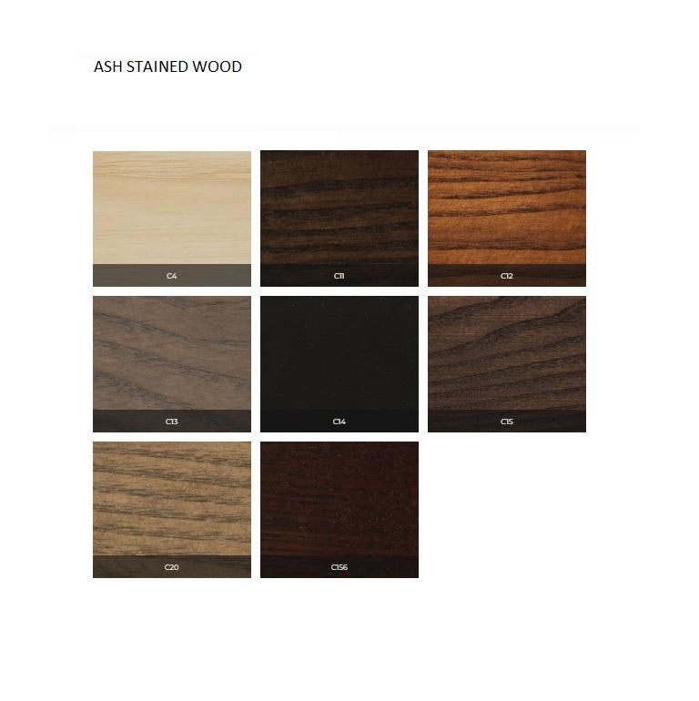 Six Mid-Century Modern Style Chairs w/ Rattan & Brass Detailing-Mondo Design For Sale 2