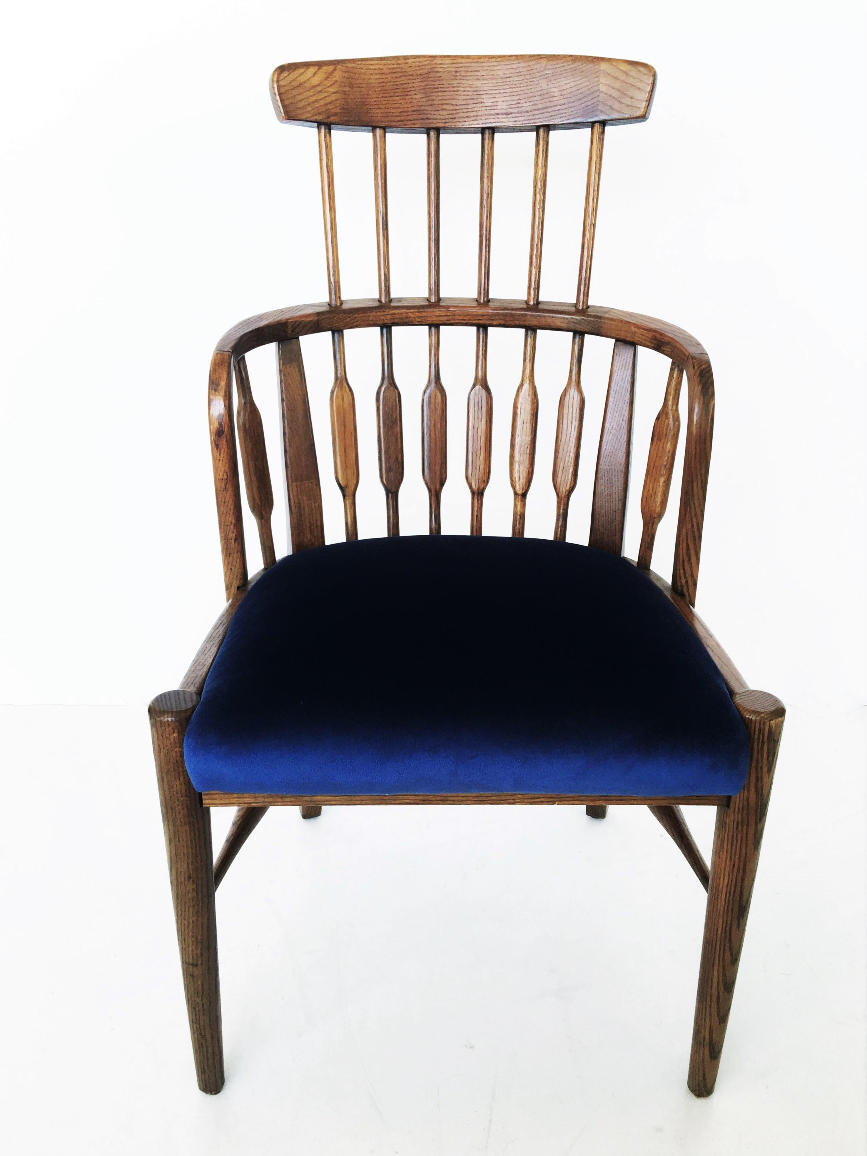 mid century windsor chair