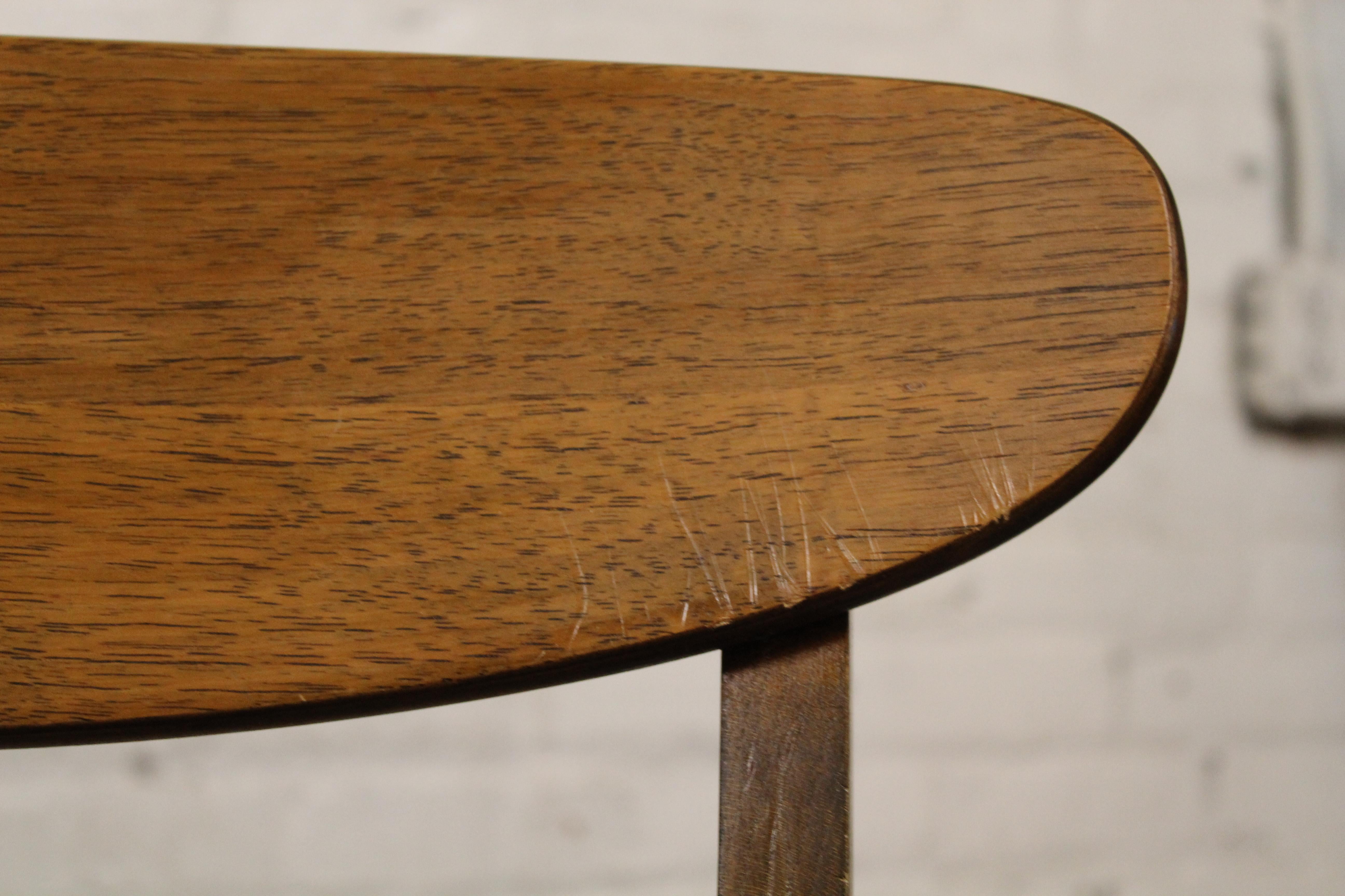 Sechs Esszimmerstühle aus Eiche aus der Mitte des Jahrhunderts von Lane Furniture im Angebot 8