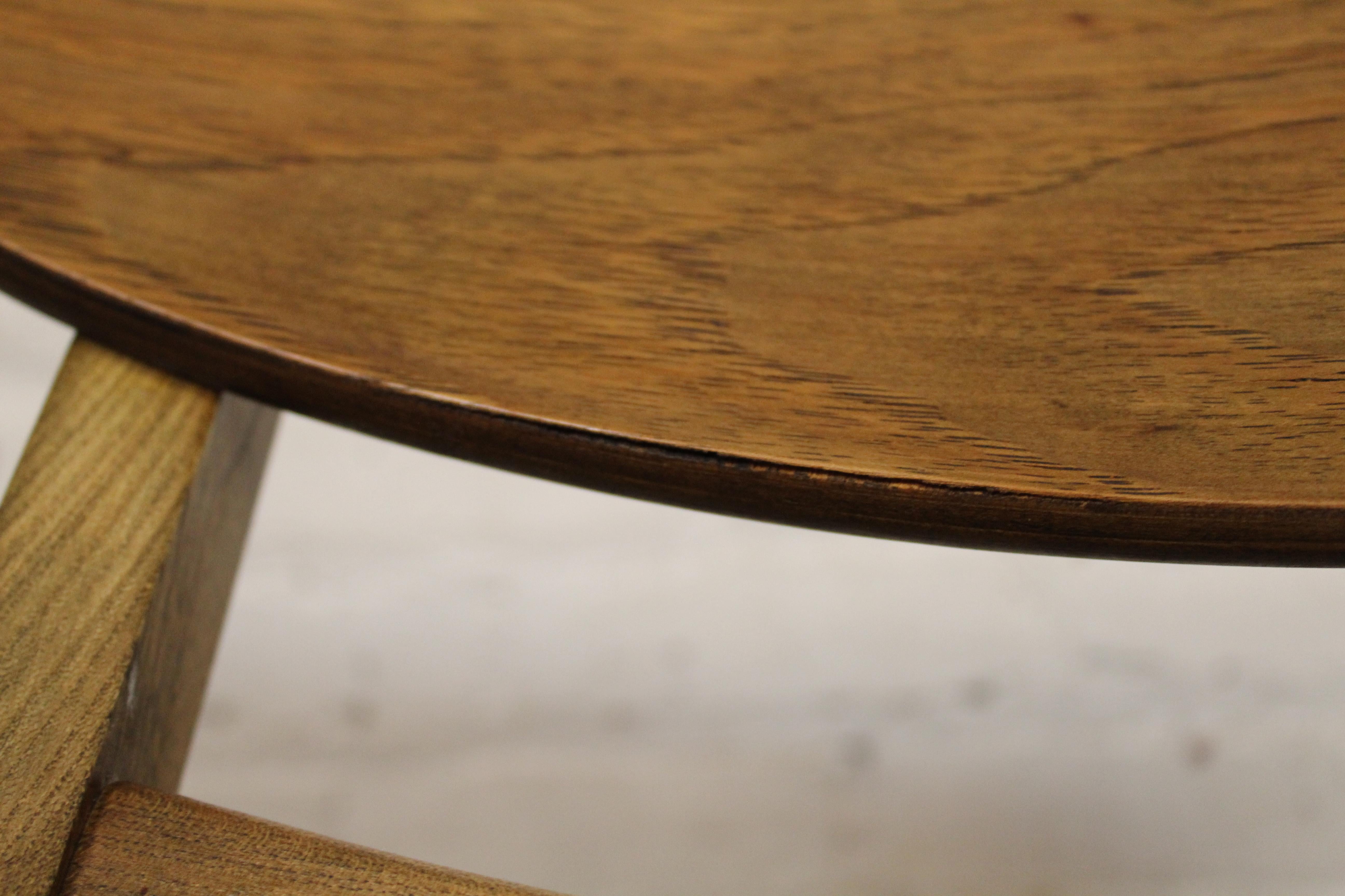 Sechs Esszimmerstühle aus Eiche aus der Mitte des Jahrhunderts von Lane Furniture im Angebot 9