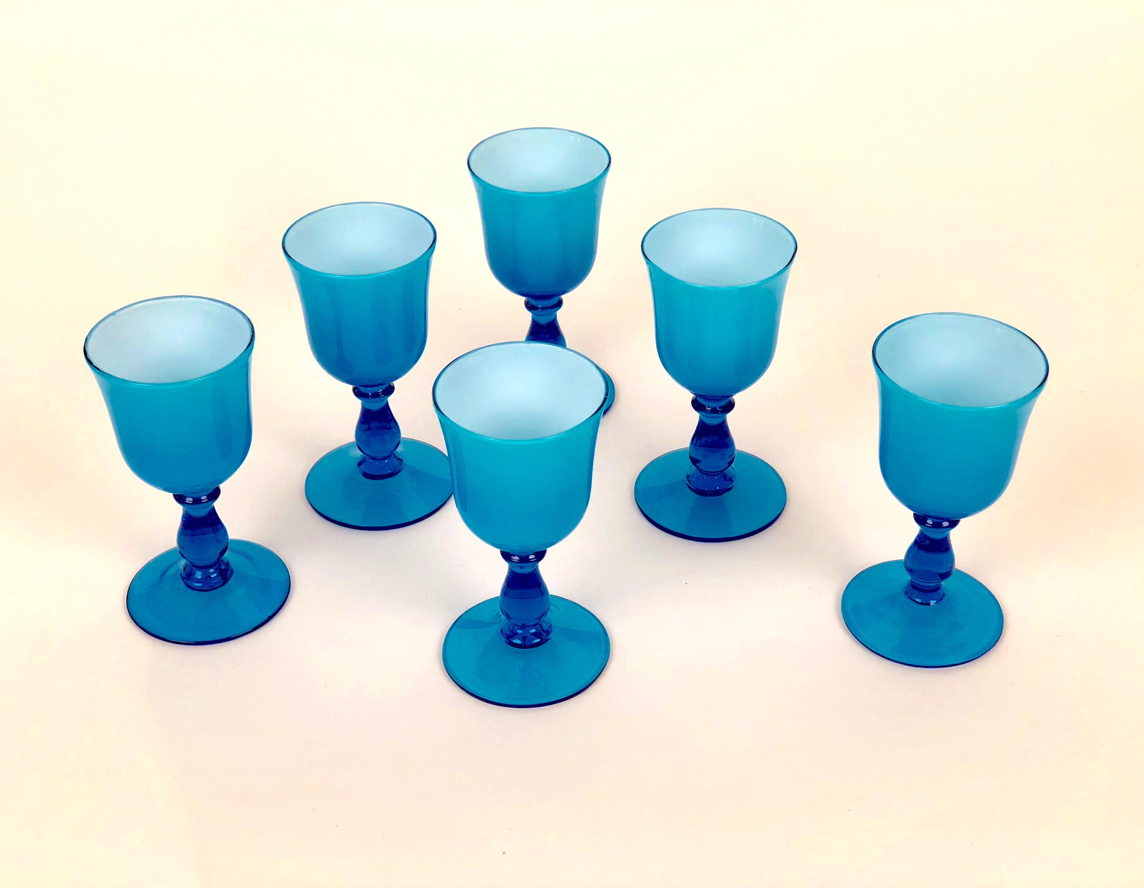 turquoise goblets