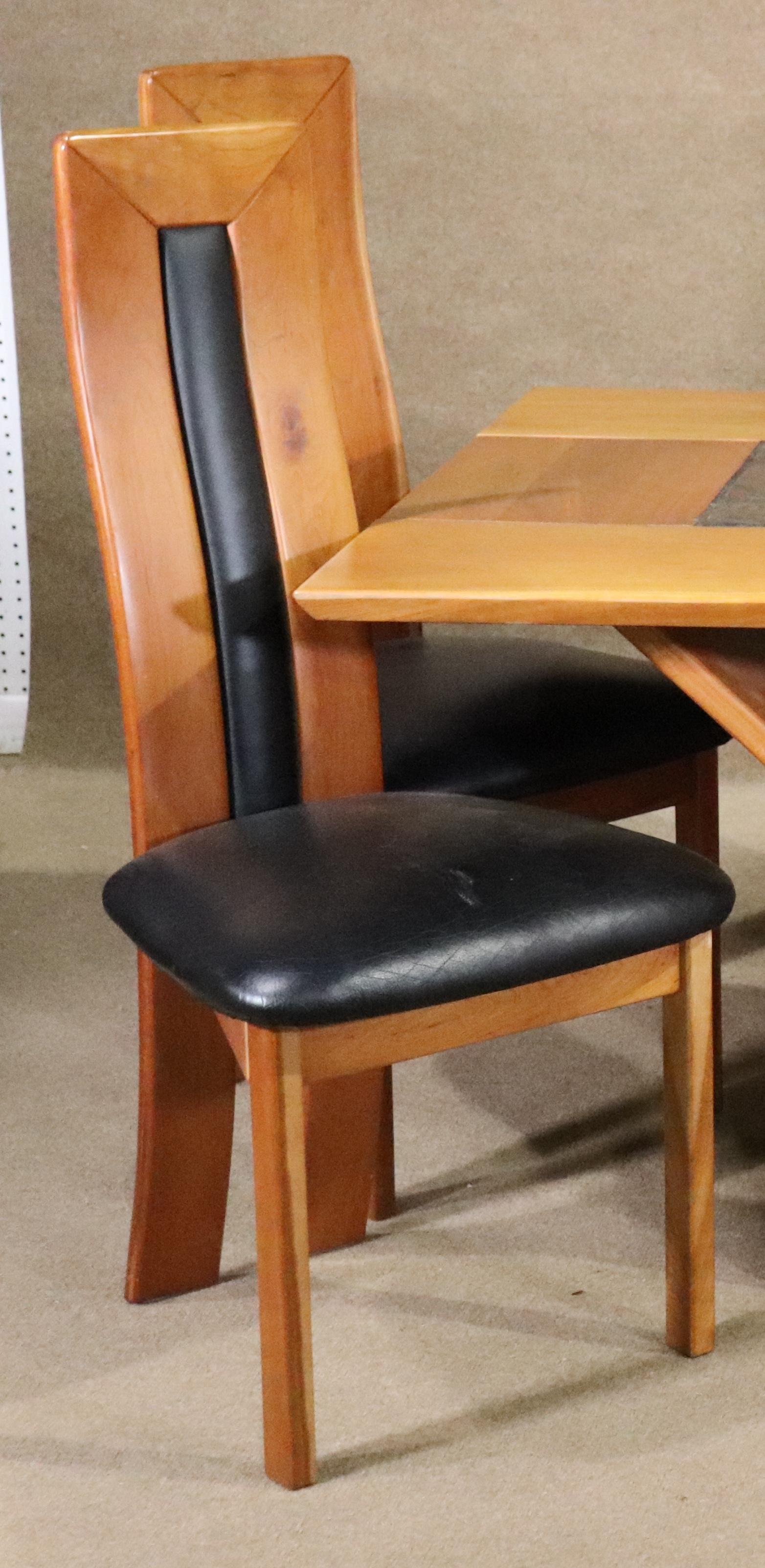 20th Century Six Modern Dining Chairs For Sale