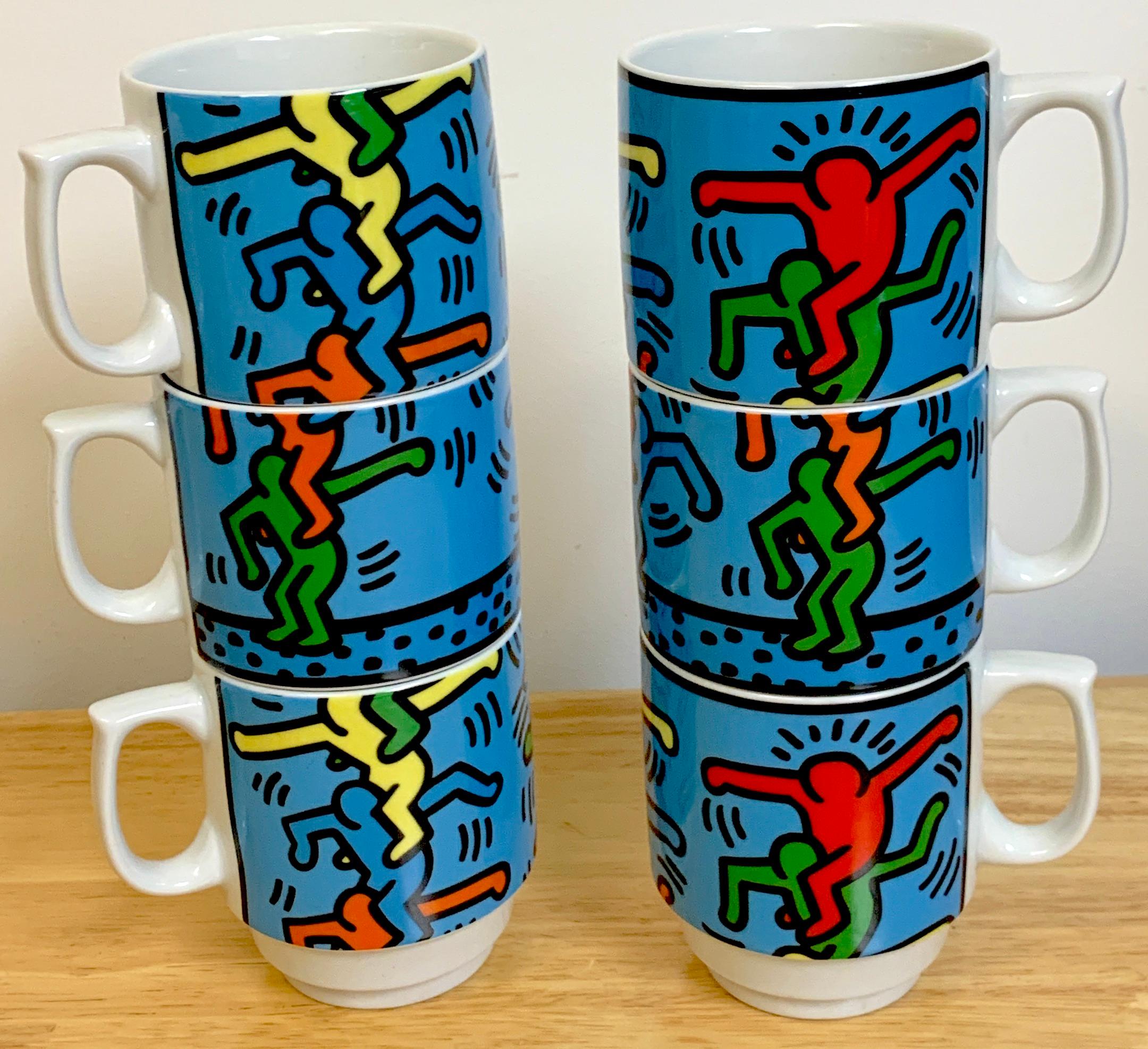 keith haring mug set