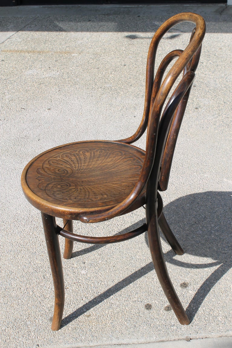 Six Mundus and J J Kohn Ltd Bentwood Chairs, Made in Czecho