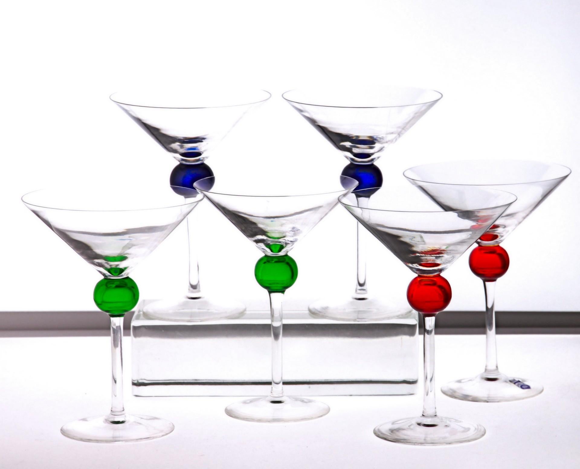 murano martini glasses