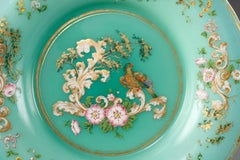 Six Opaline Plates in the Taste of Jean-françois Robert