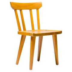 Six Oregon Pine Side Chairs by Roland Wilhemsson