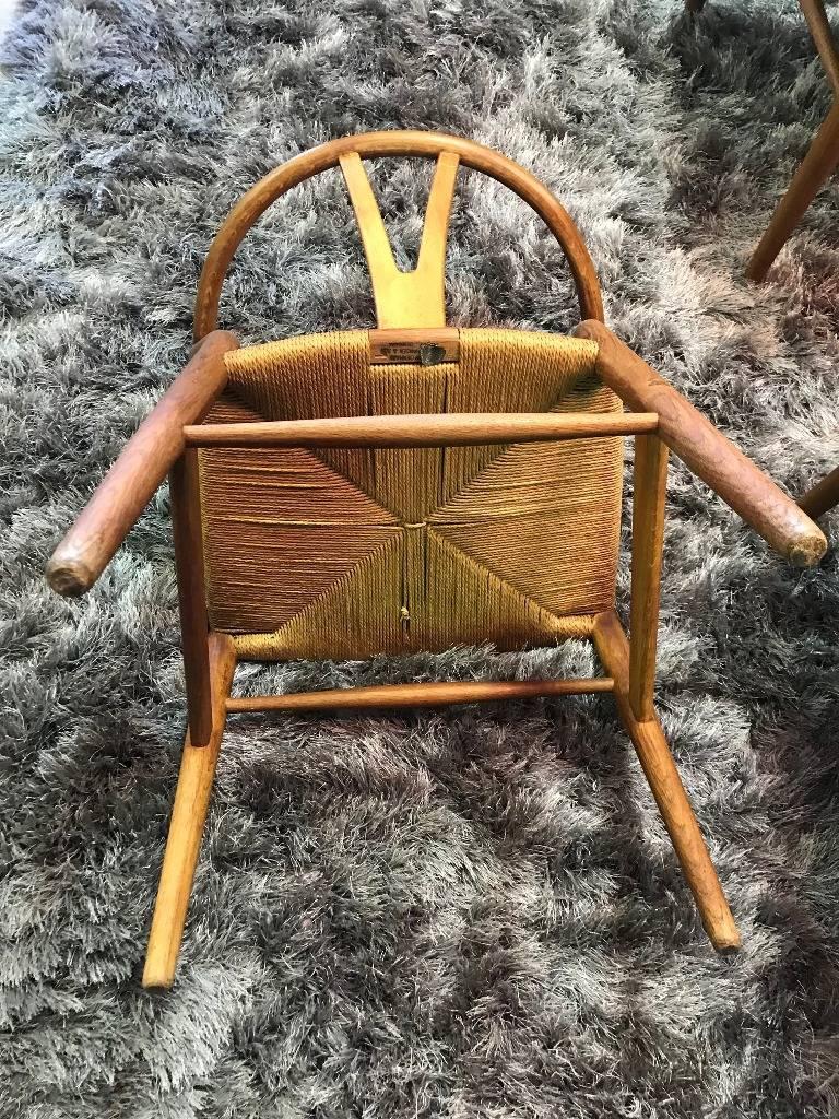 20th Century Six Original Hans Wegner Wishbone/ Y 'CH24' Chairs