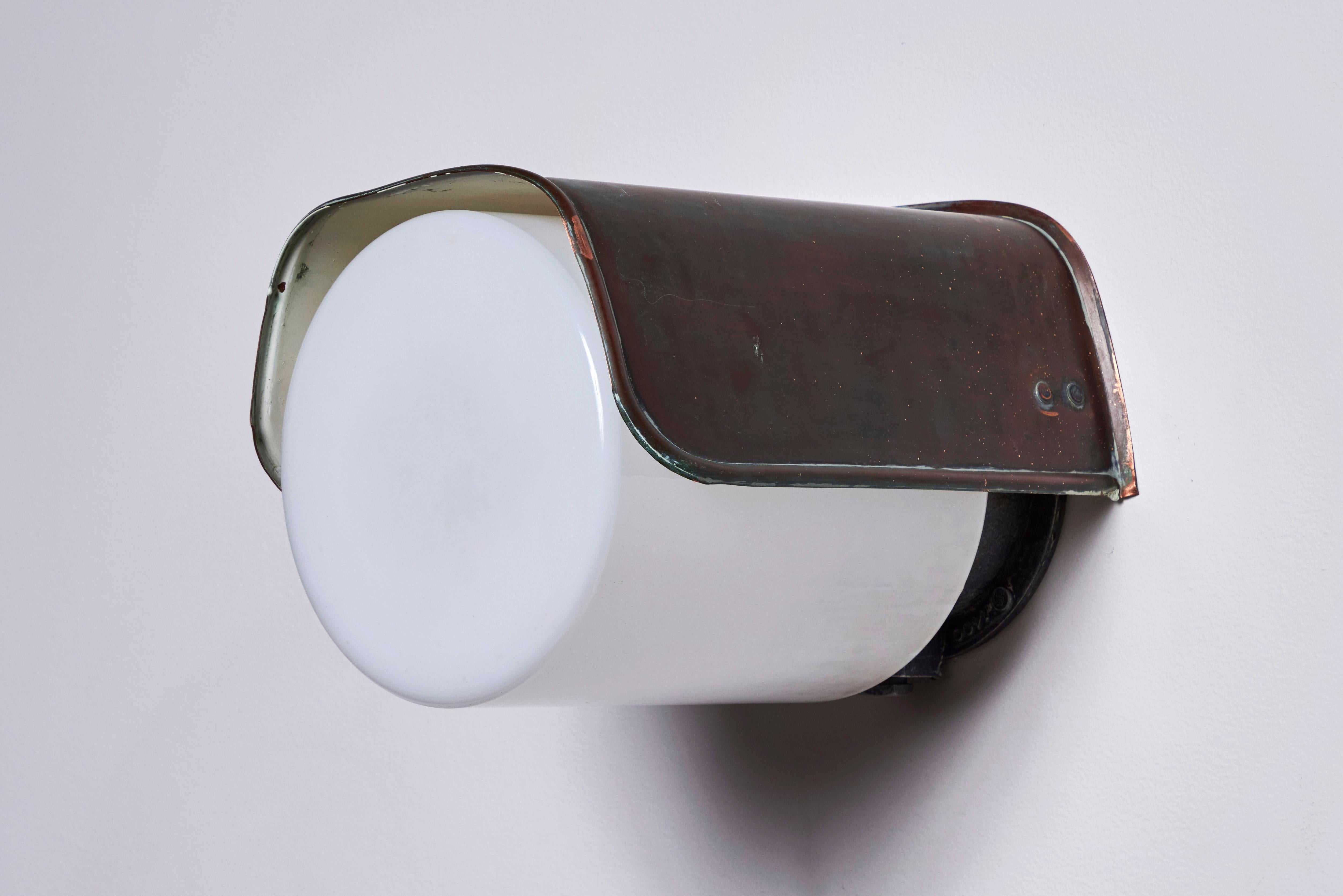 Mid-Century Modern Outdoor Wall Light by Paavo Tynell for Tato Oy