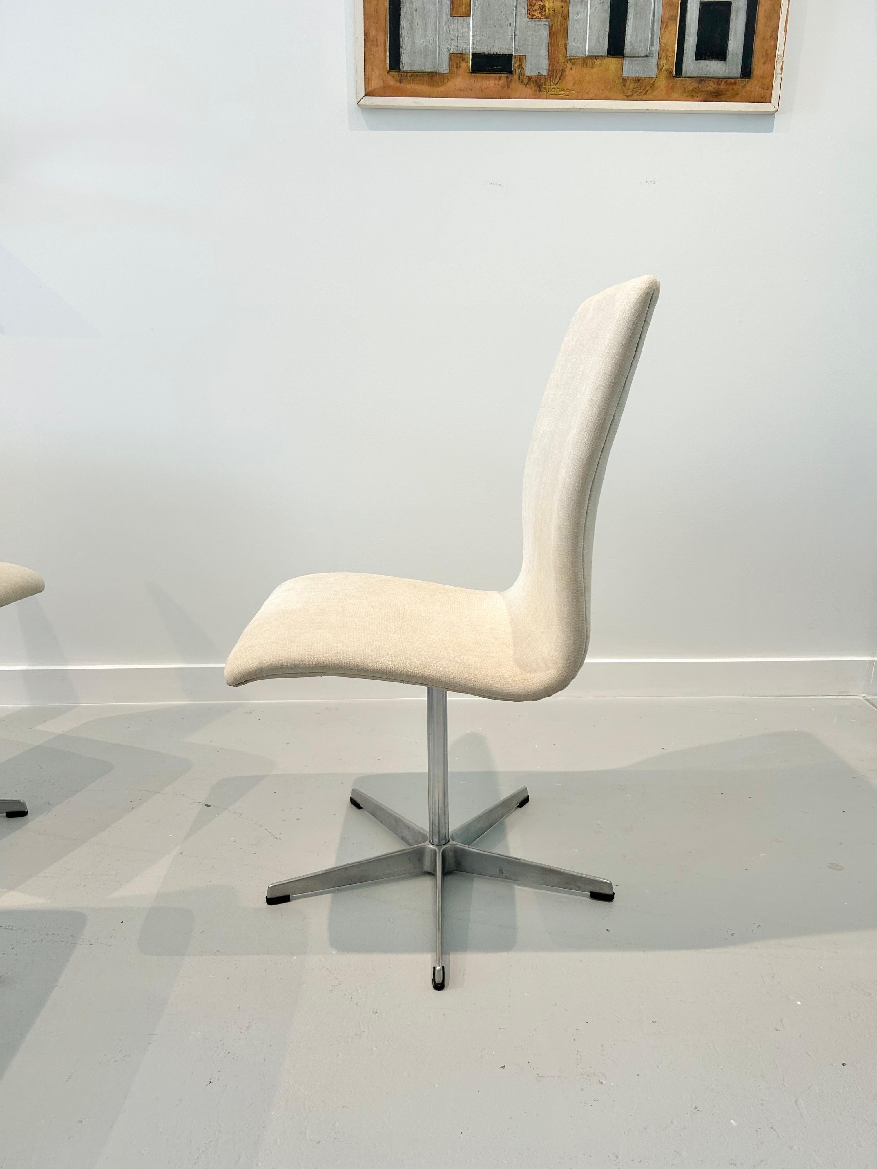Sechs Oxford-Stühle von Arne Jacobsen für Fritz Hansen (Ende des 20. Jahrhunderts) im Angebot