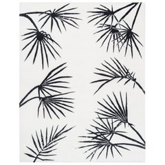 Tapis Mehraban Six Palms de Liesel Plambeck