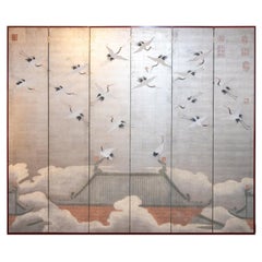Six Panel Asian Screen