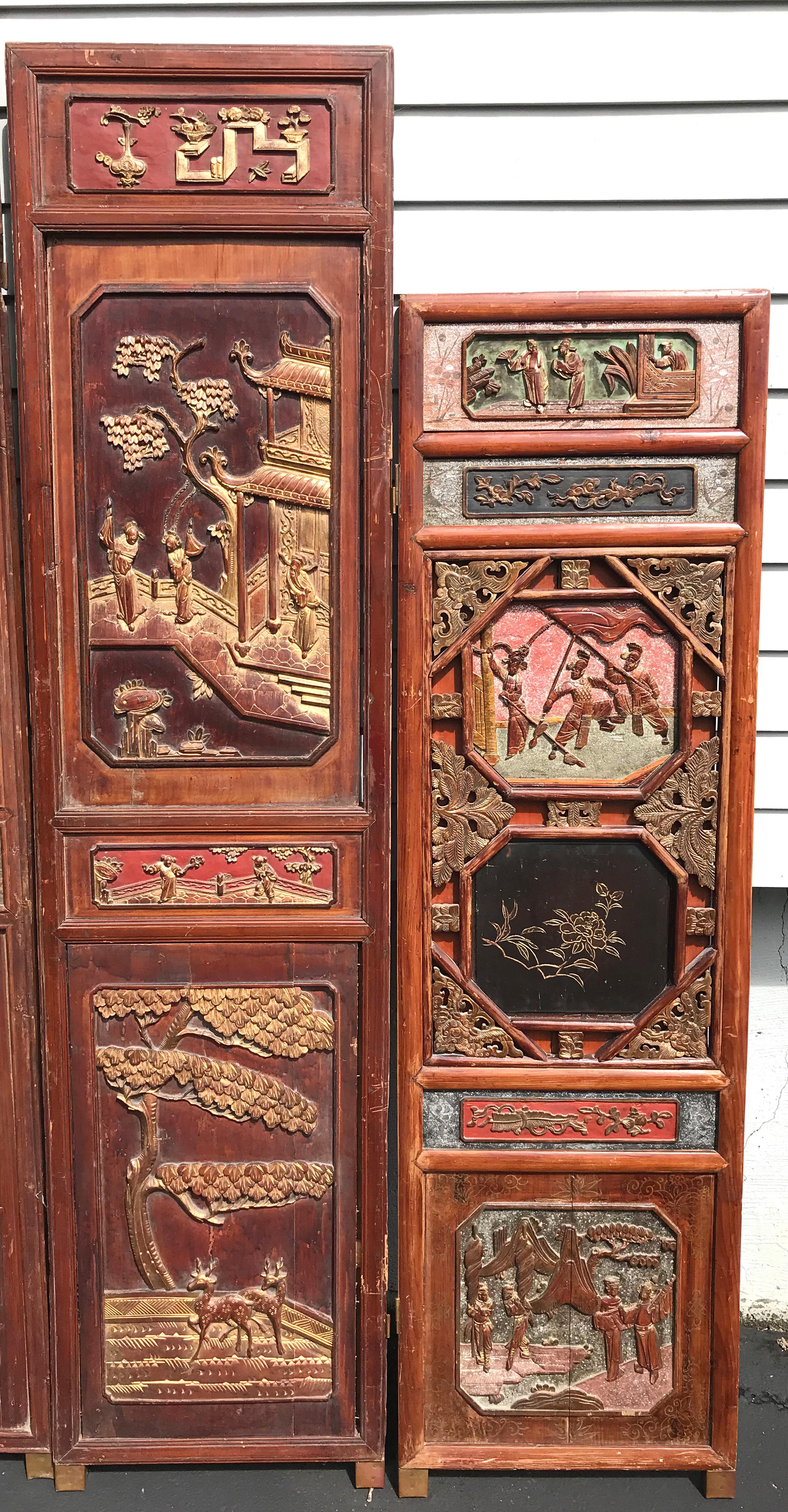 chinese dressing screen