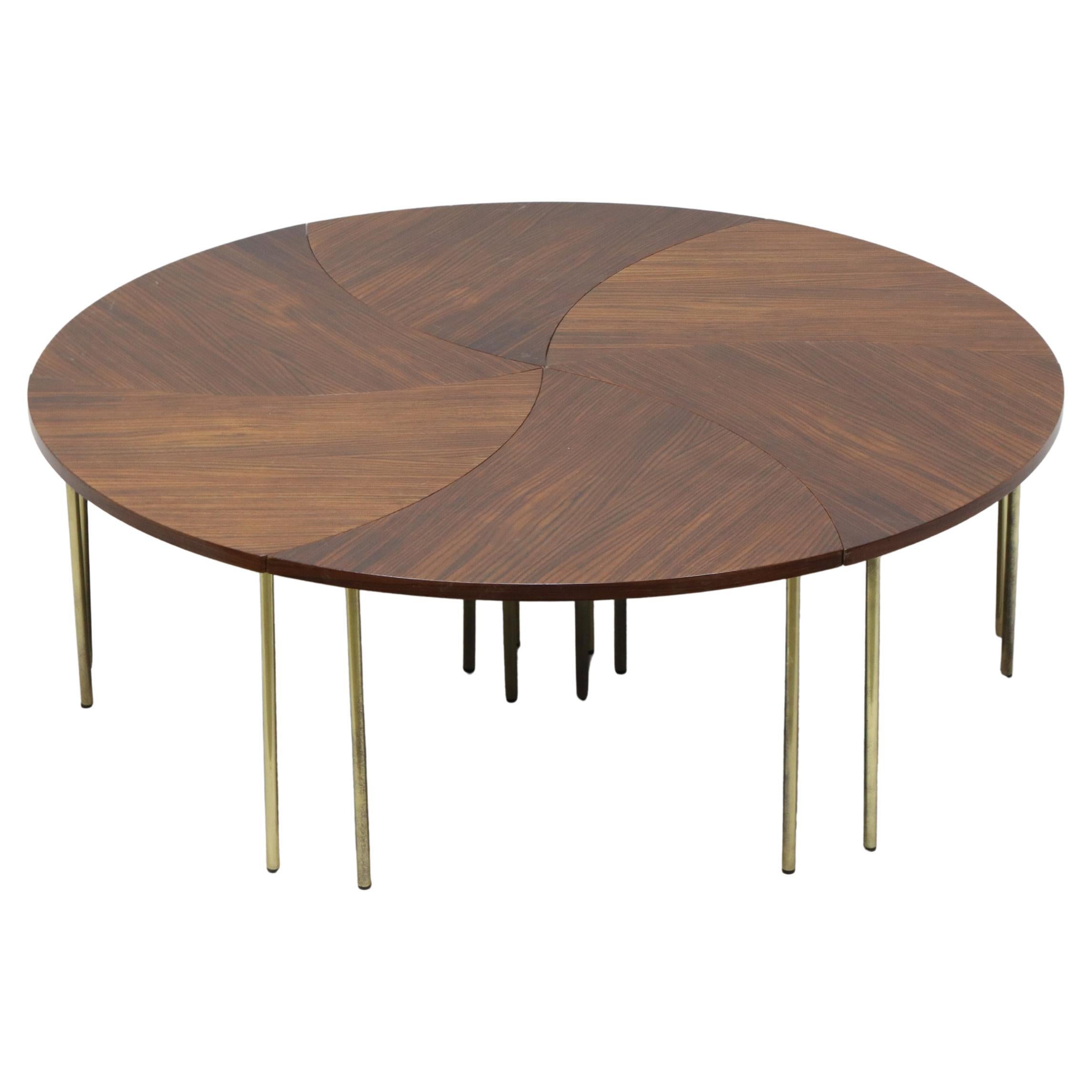 Six Peter Hvidt Model 523 Tables Signed in vendita