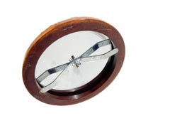 Six Piece Glo-Hill Bar Tool Set in Butterscotch Bakelite with Rotating Stand