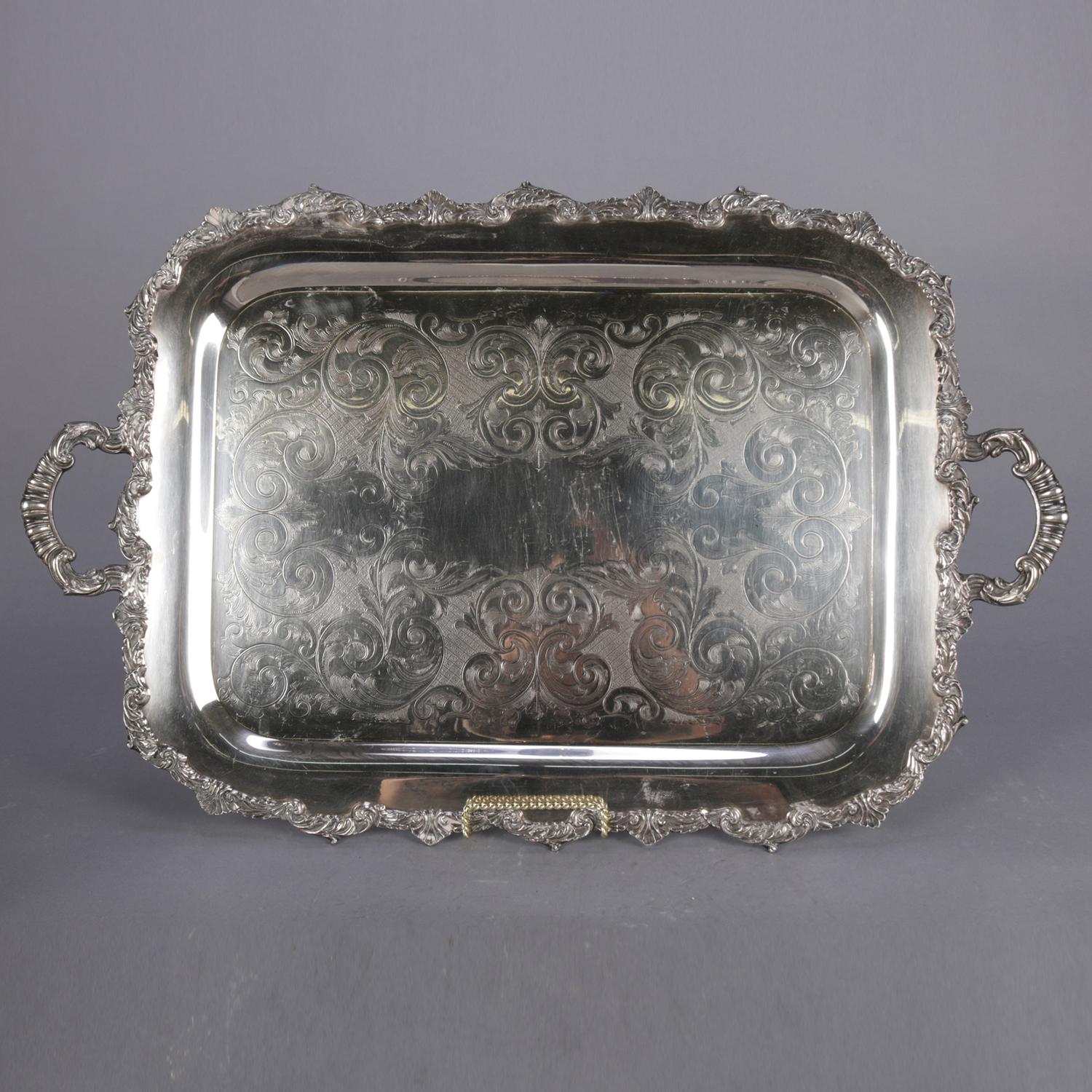 old english reproduction silver plate on copper