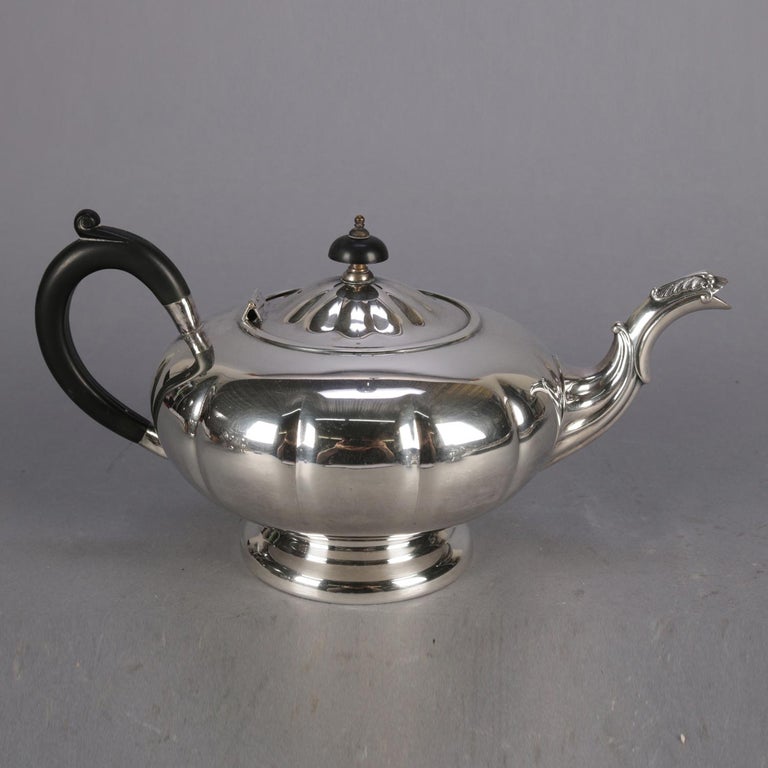 SixPiece Marlboro Silver Plate Old English Reproduction E.P. Copper