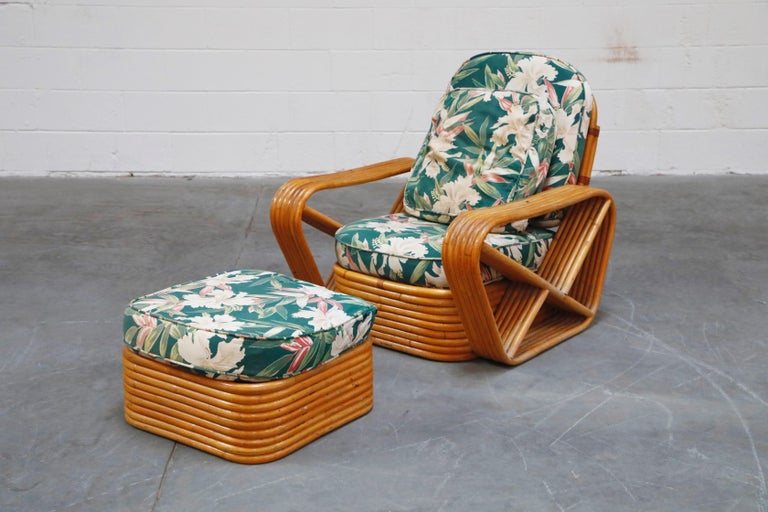 Six-Piece Paul Frankl Style Pretzel Rattan Living Room ... Six-Piece Paul Frankl Style Pretzel Rattan Living Room ... on Patio Living Room Set id=99070