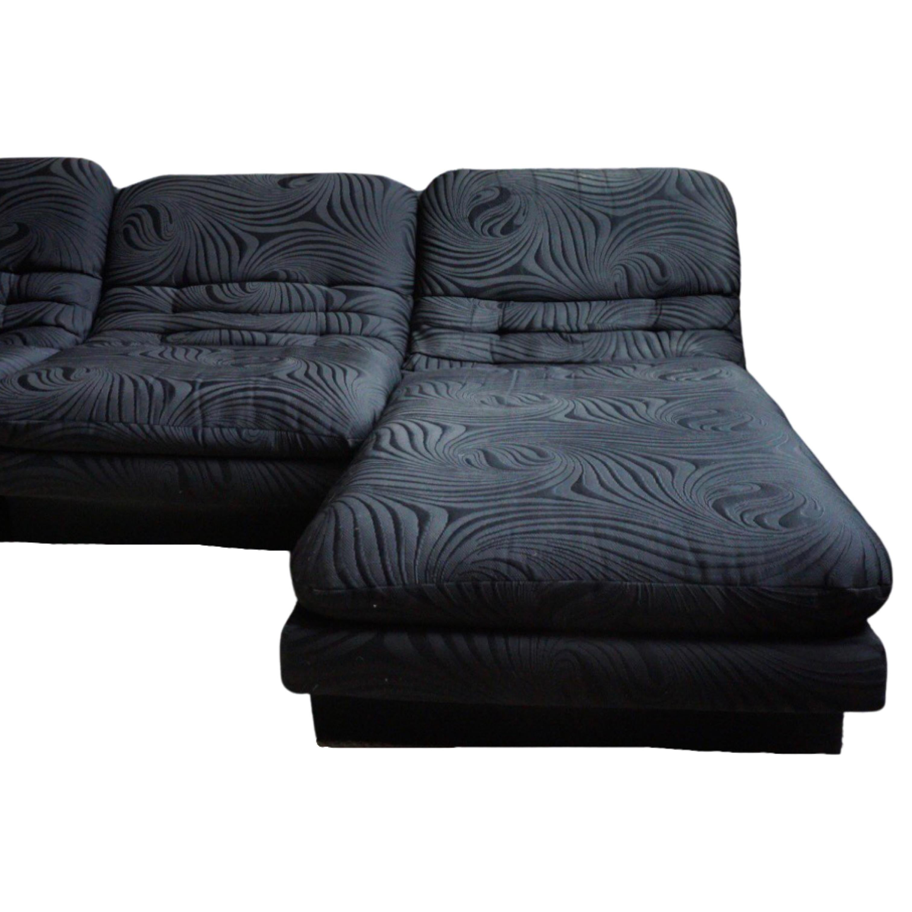 Post-Modern Six-Piece Sectional by Carsons, 1980s For Sale