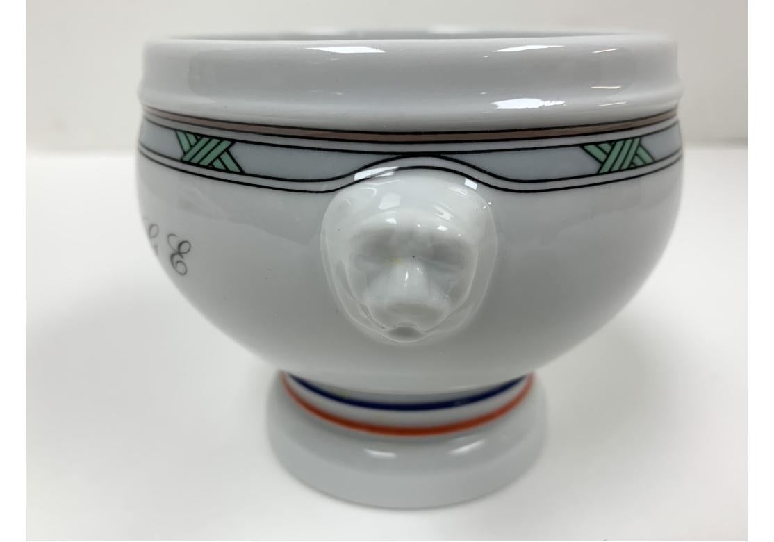 Six Pillivuyt Paul Bocuse Elysee Truffes Soup Bowl Lion Porcelain France 1