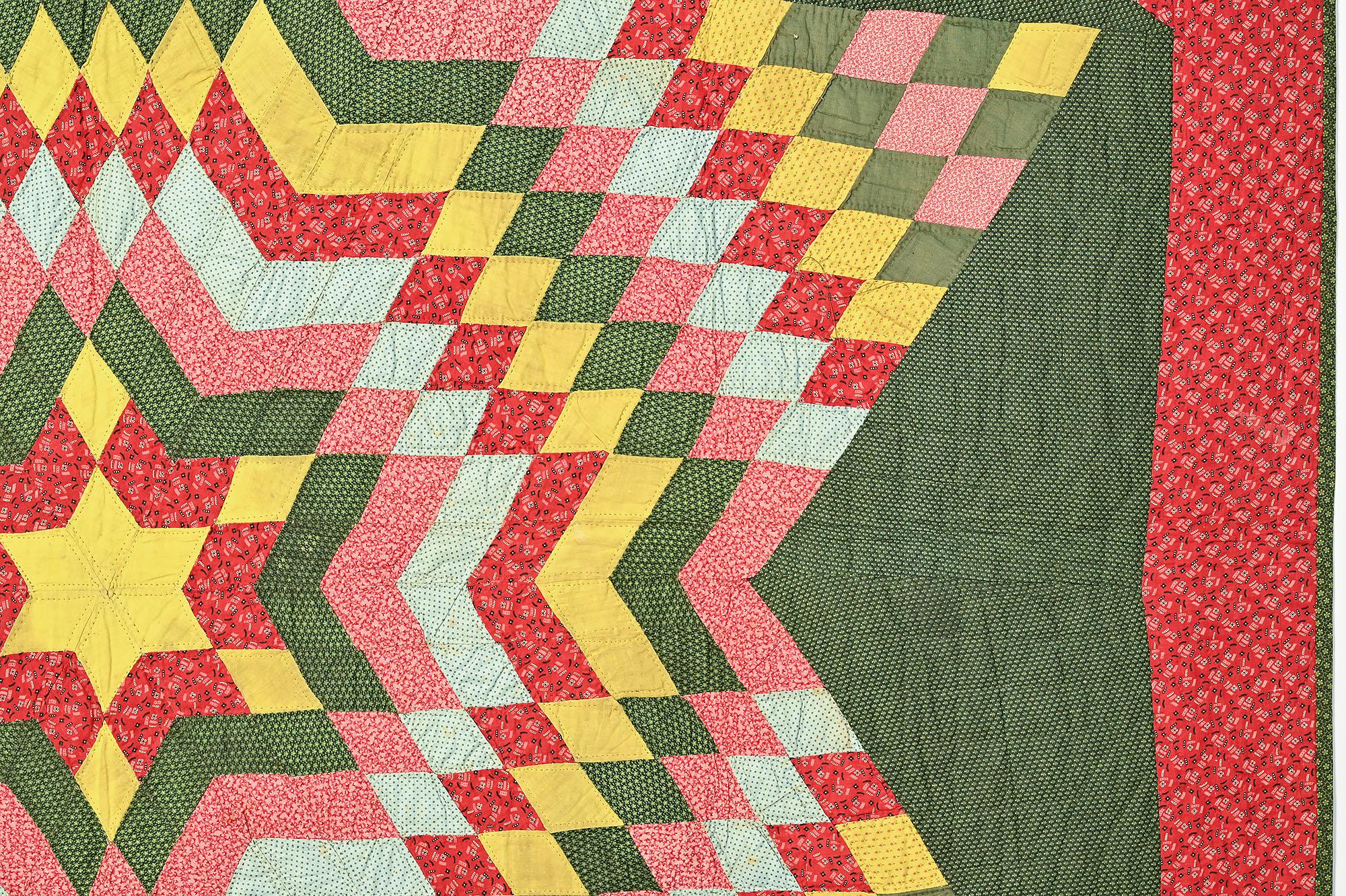 six pointed star quilt pattern