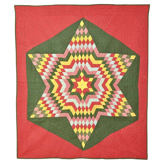Philadelphia Pavement Quilt at 1stDibs | gentlemen's agreement quilt ...