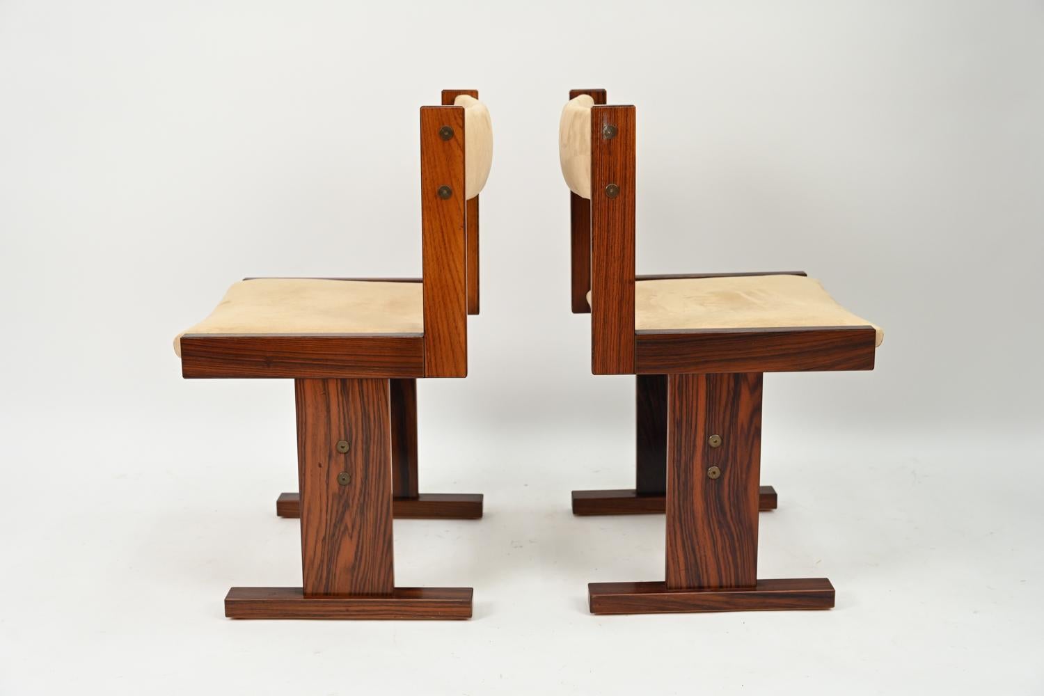 Six Poul H Poulsen for Gansgo Mobler Rosewood Dining Chairs In Good Condition For Sale In Norwalk, CT