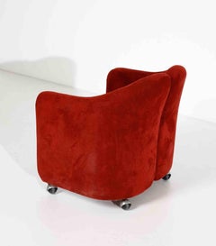 Six PS142 Armchairs by Osvaldo Borsani  Italy, 1970s